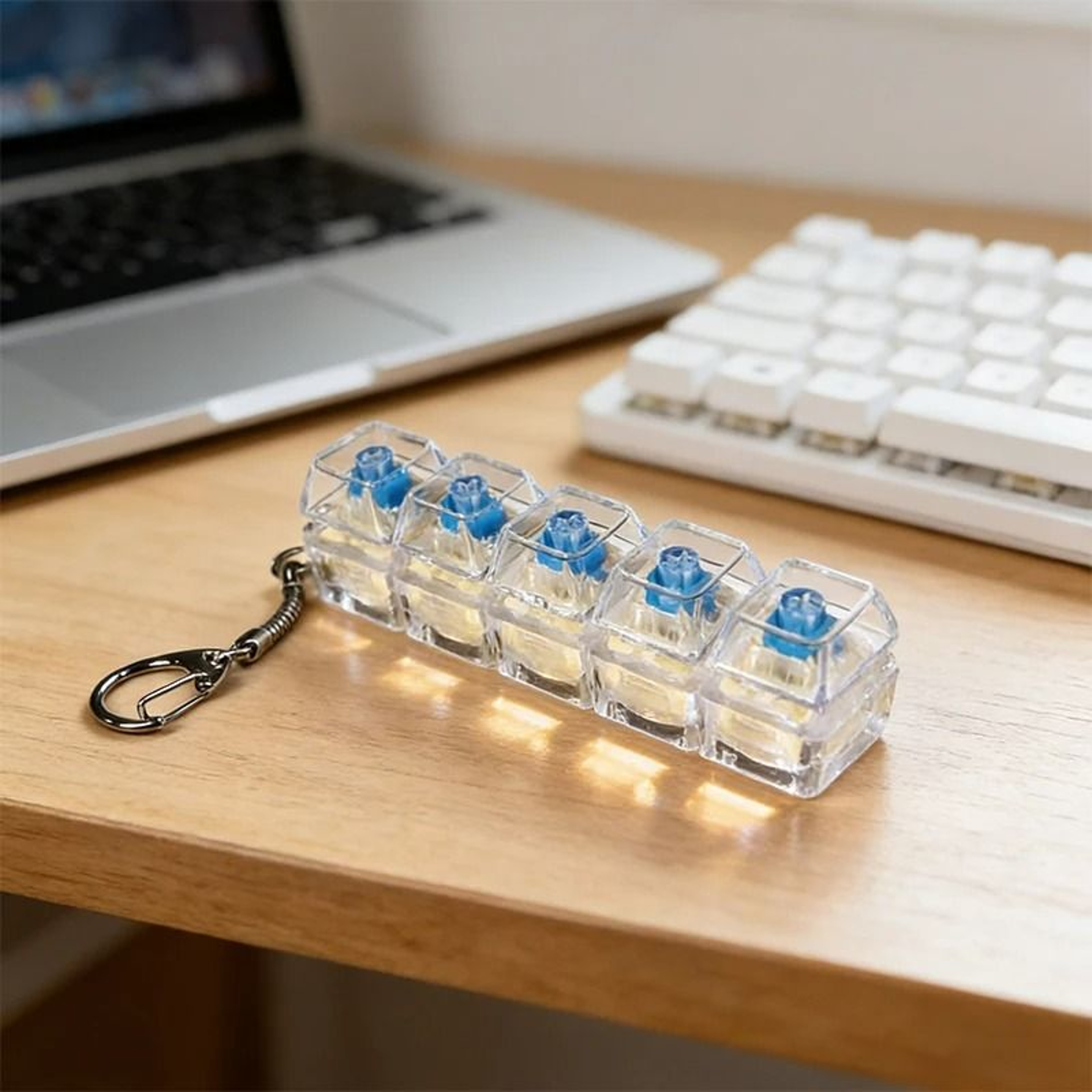 Mechanical Keyboard Switch Tester Fidget Keychain 1