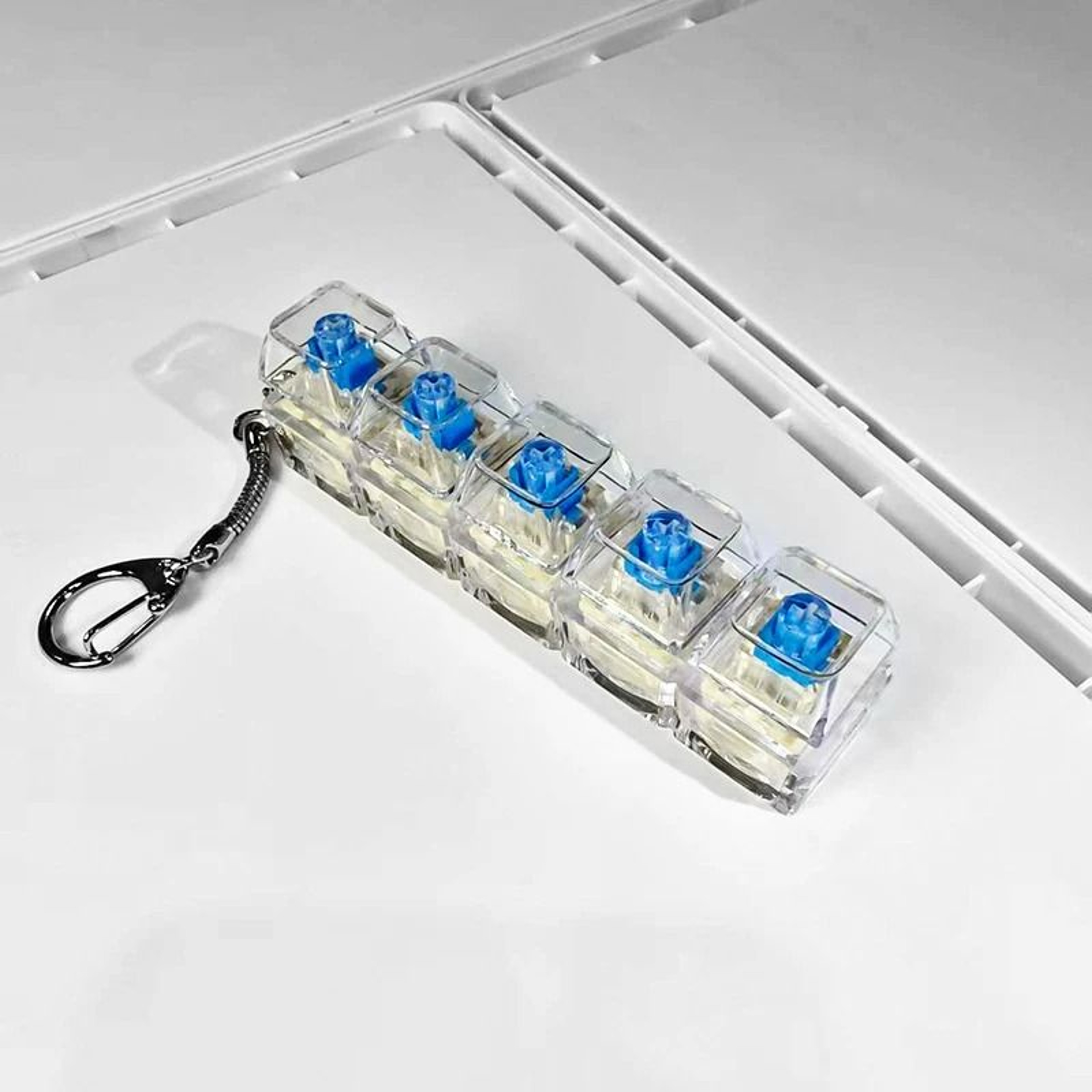 Mechanical Keyboard Switch Tester Fidget Keychain 11