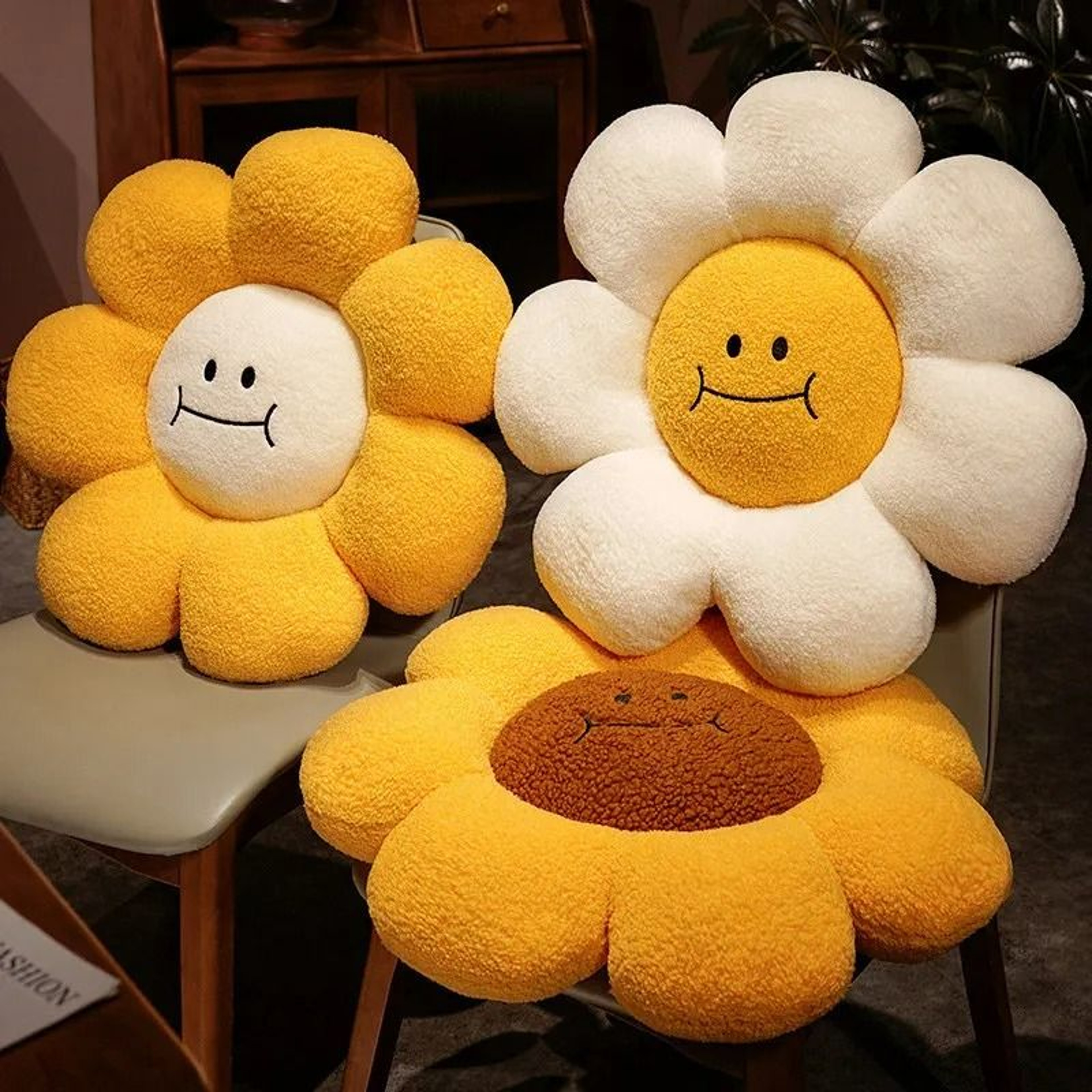 Sunflower Plush Daisy Flower Cushion Pillow 6