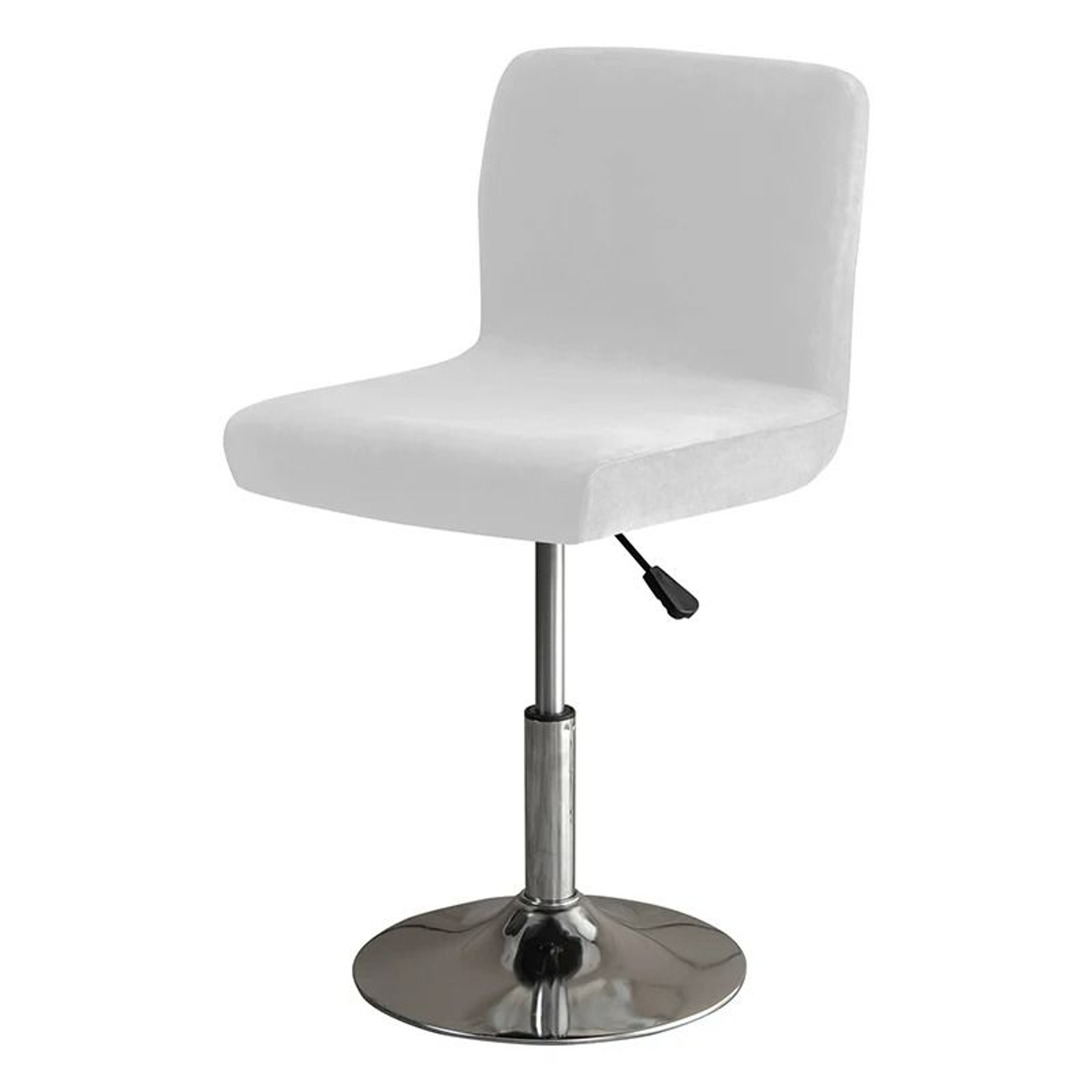 Solid Color Velvet Elastic Stretch Bar Stool Cover 11