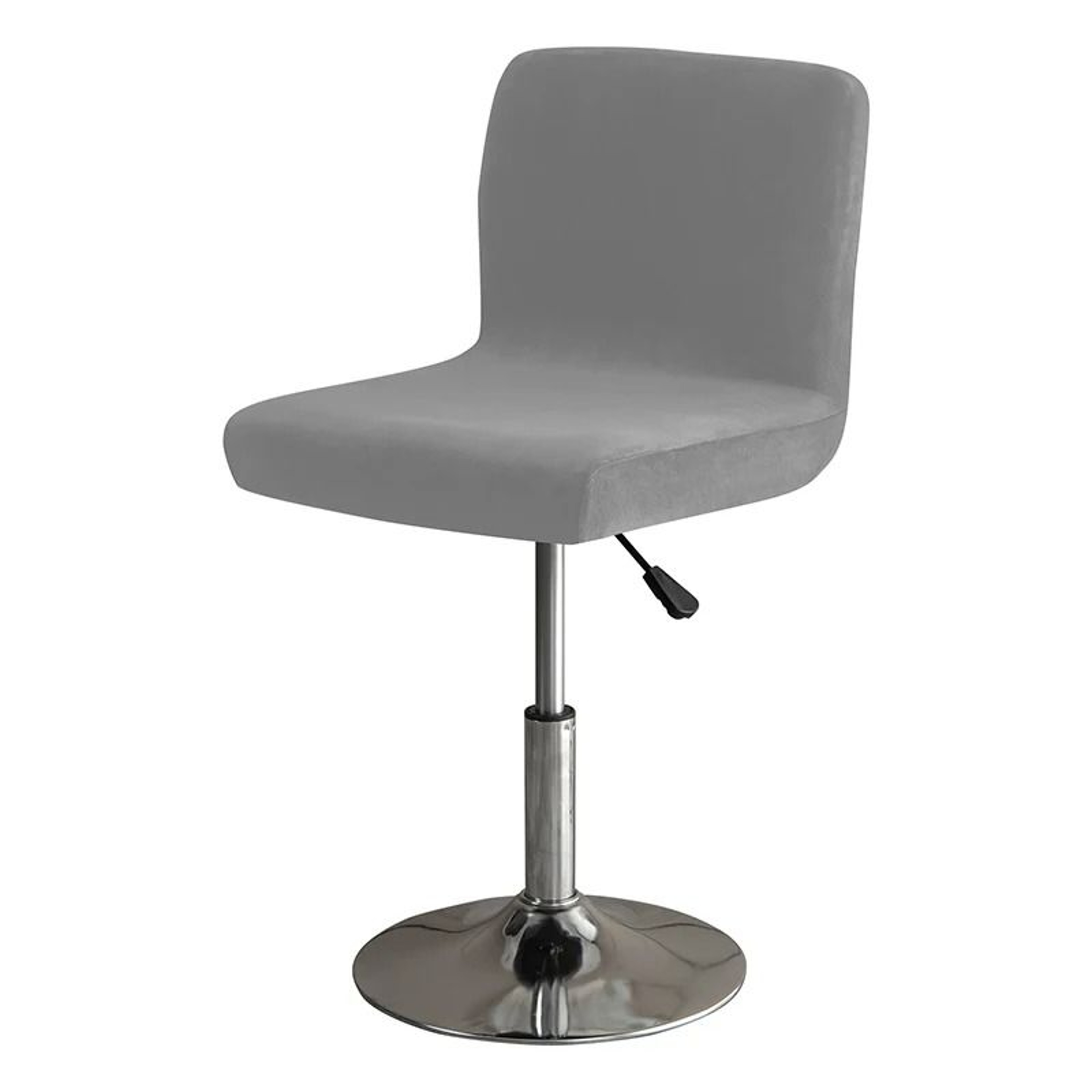 Solid Color Velvet Elastic Stretch Bar Stool Cover 7