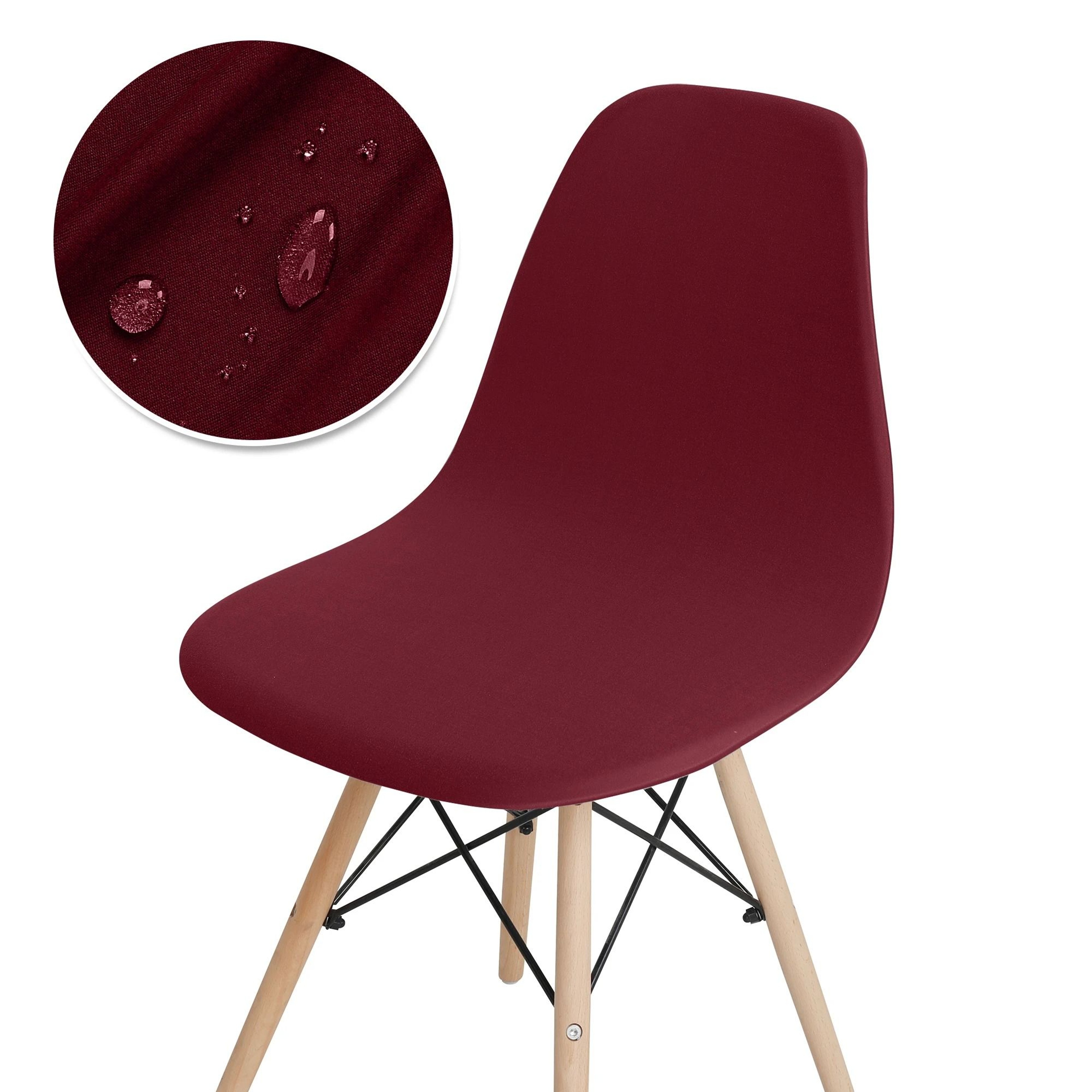 Waterproof Elastic ShortBack Shell Chair Cover 16