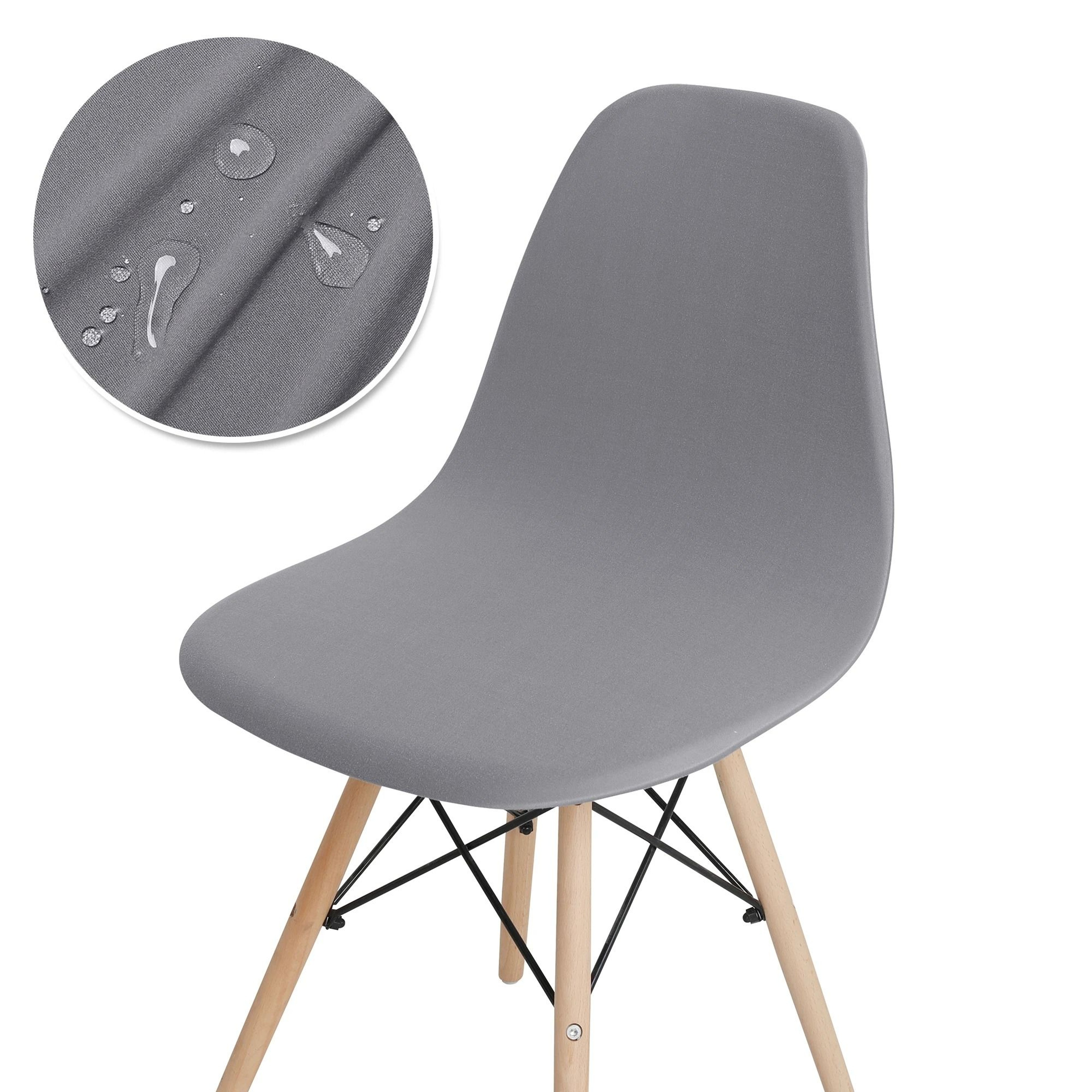 Waterproof Elastic ShortBack Shell Chair Cover 15