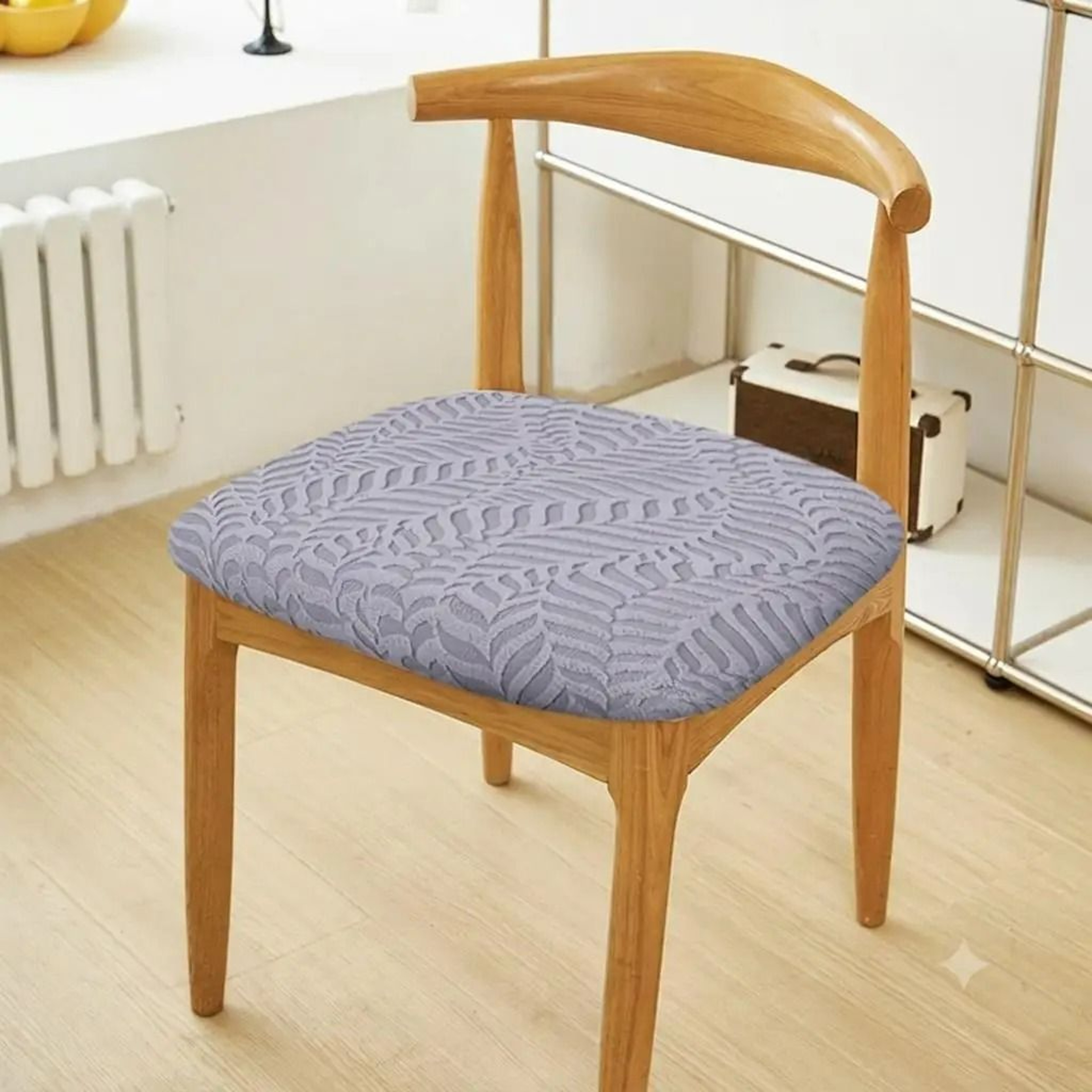 New Jacquard Elastic Universal Dining Chair Cover 8