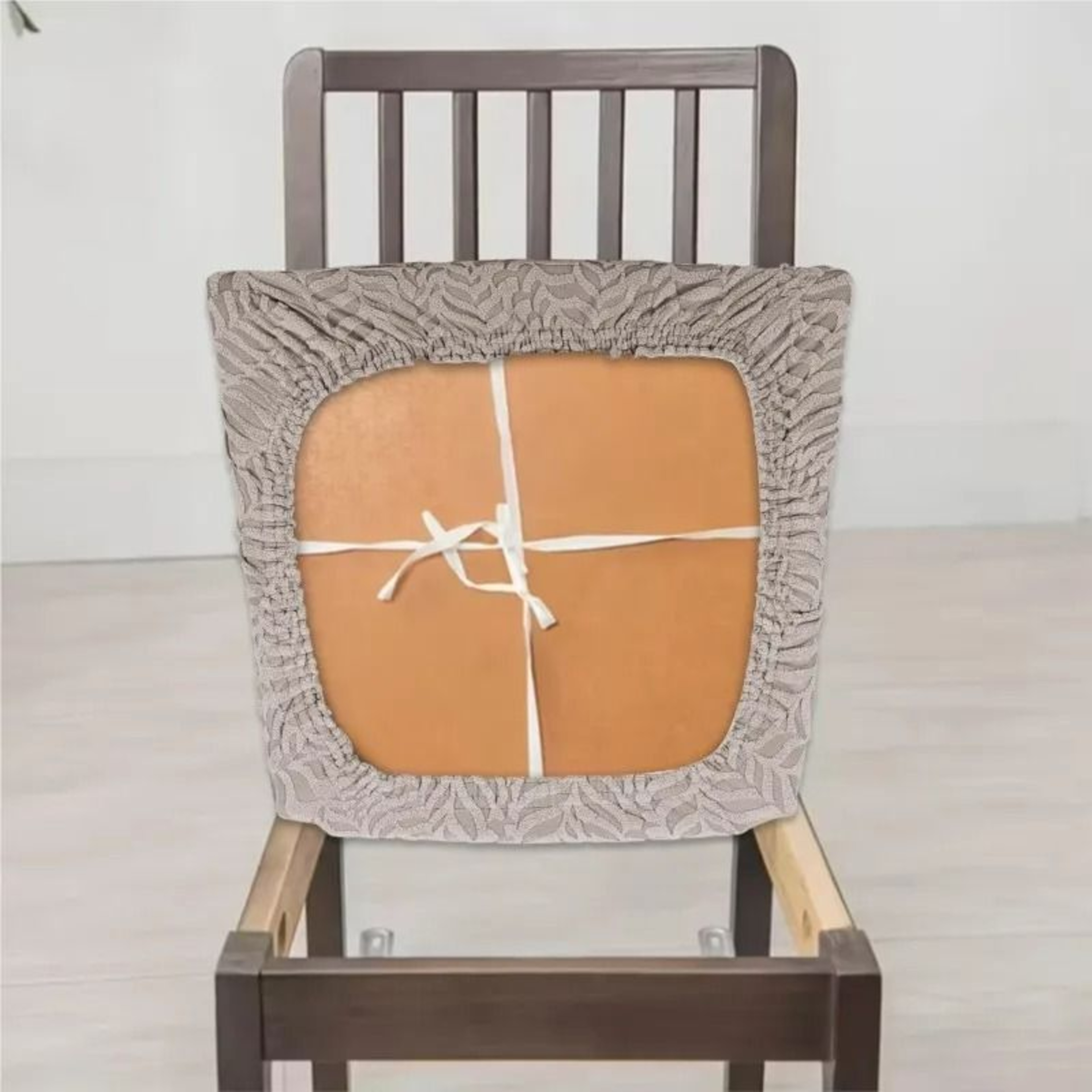 New Jacquard Elastic Universal Dining Chair Cover 3