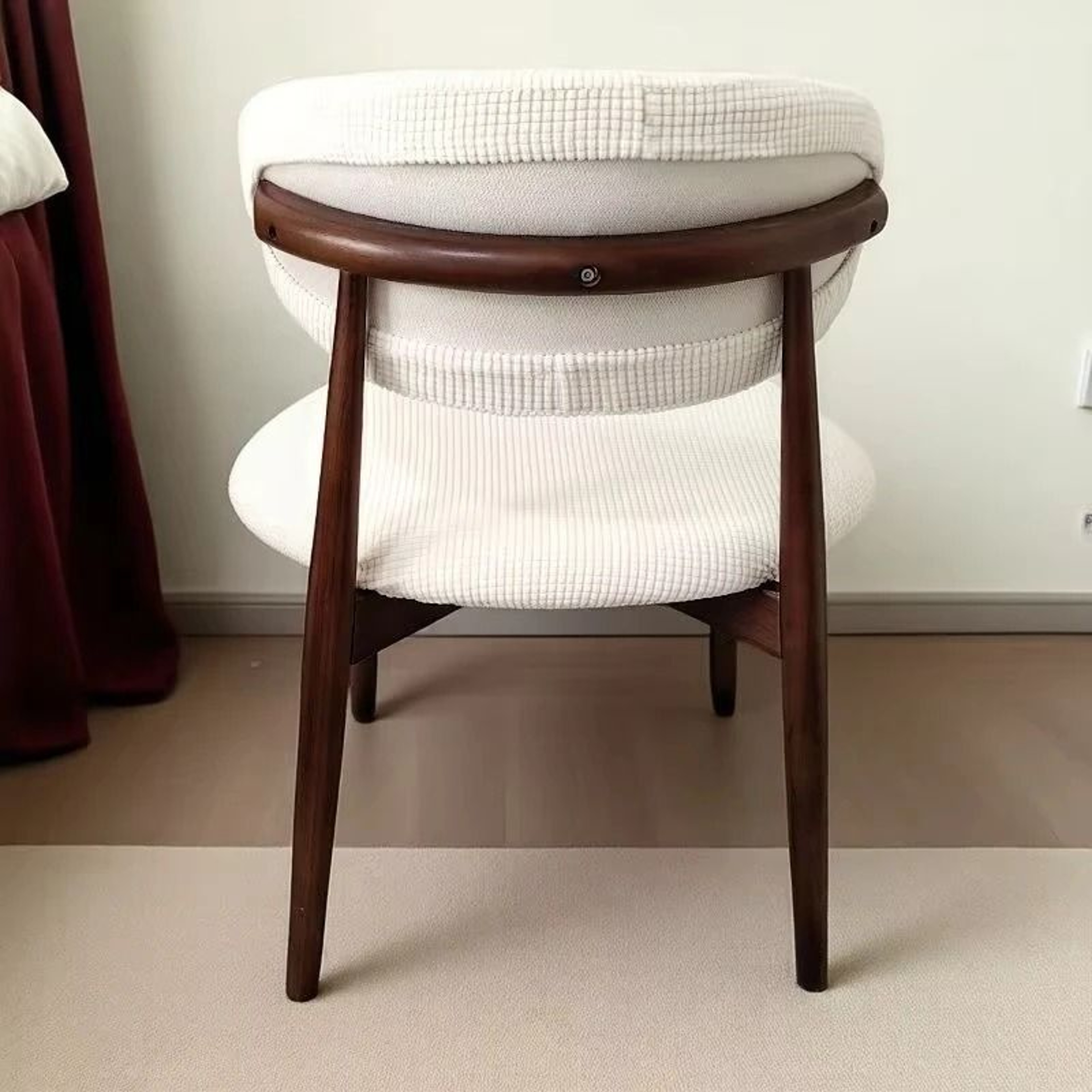 CShaped Backrest Split Chair Cover Set 3