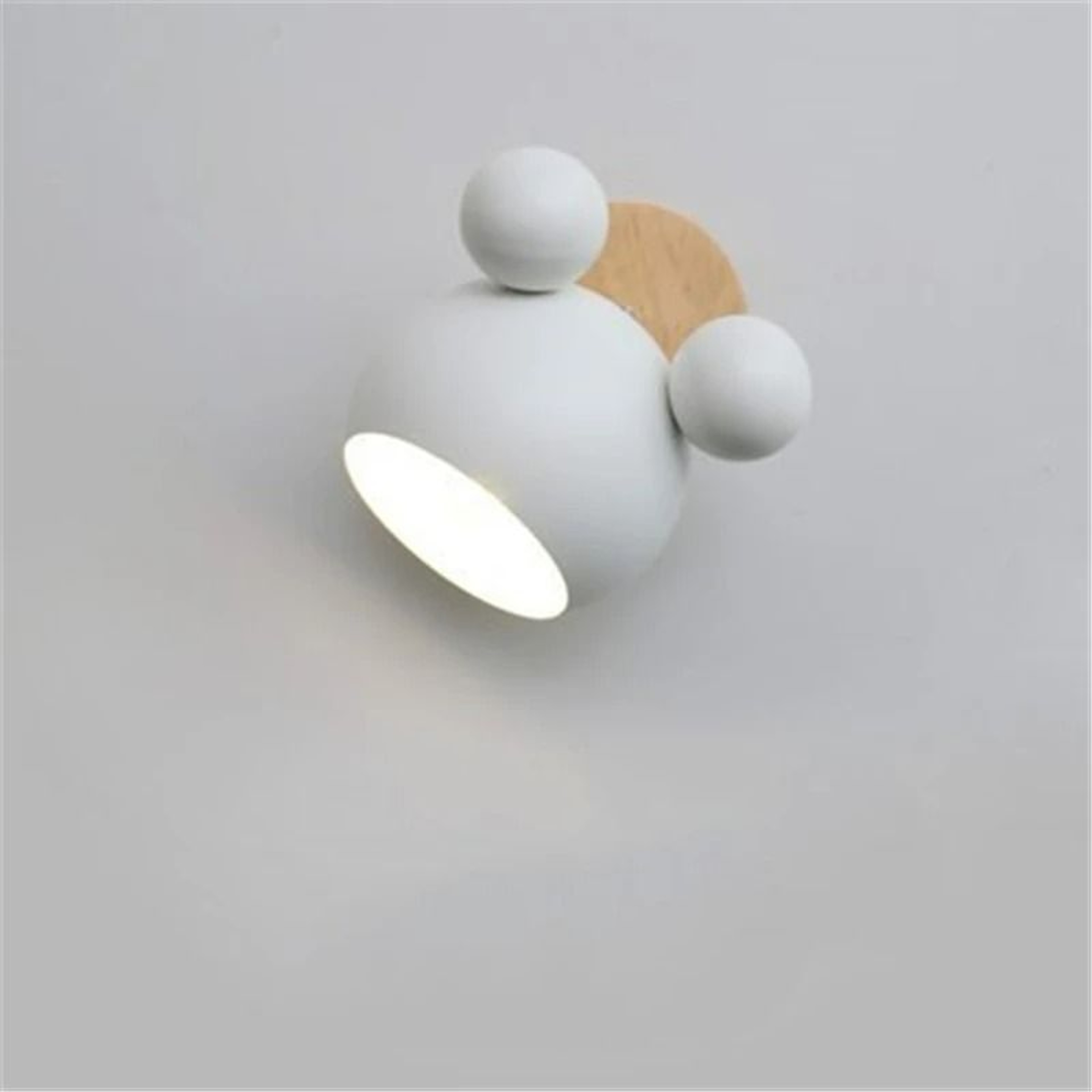 Nordic Mickey Mouse Silhouette Wall Sconce 3
