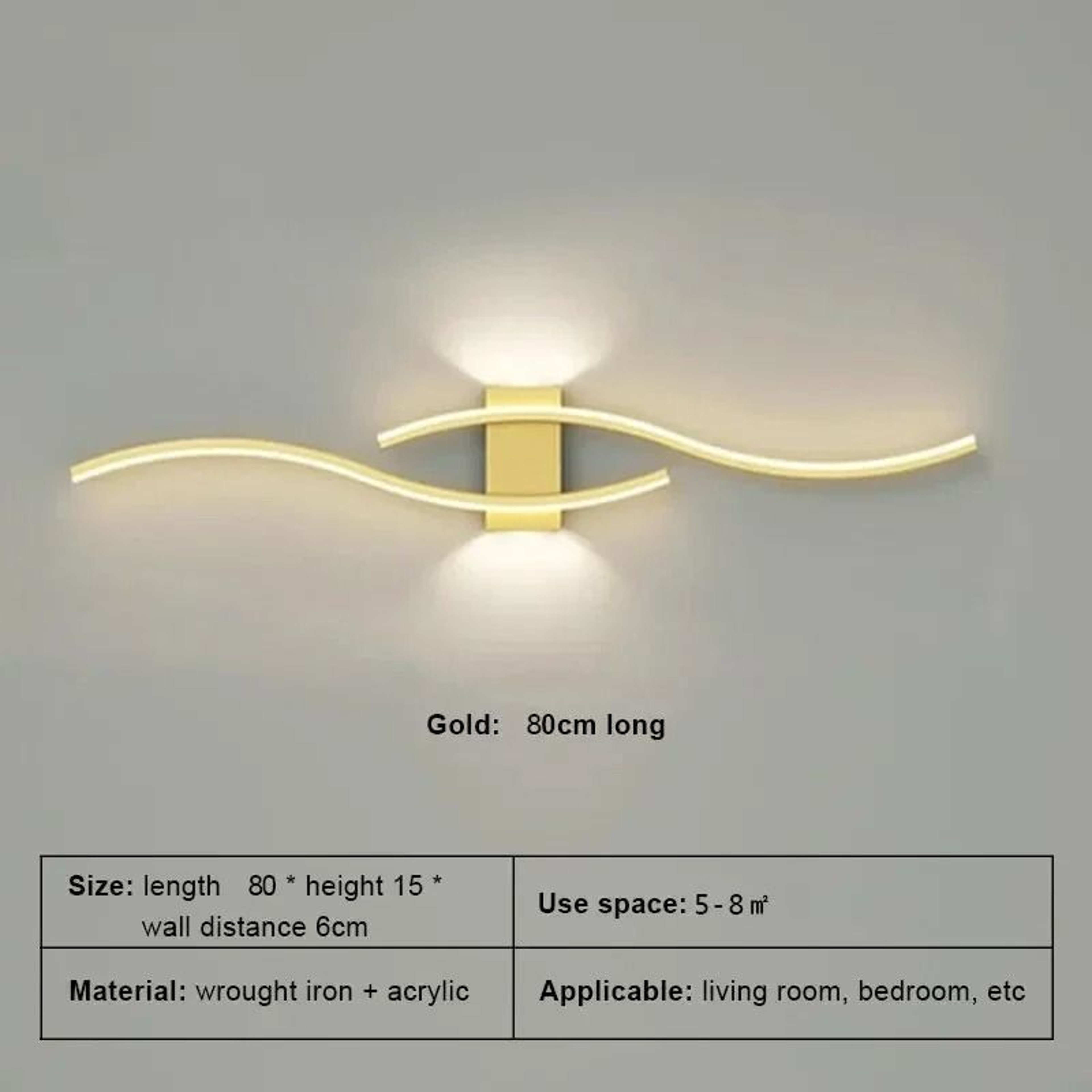 Modern Remote Control LED Linear Wall Sconce 11