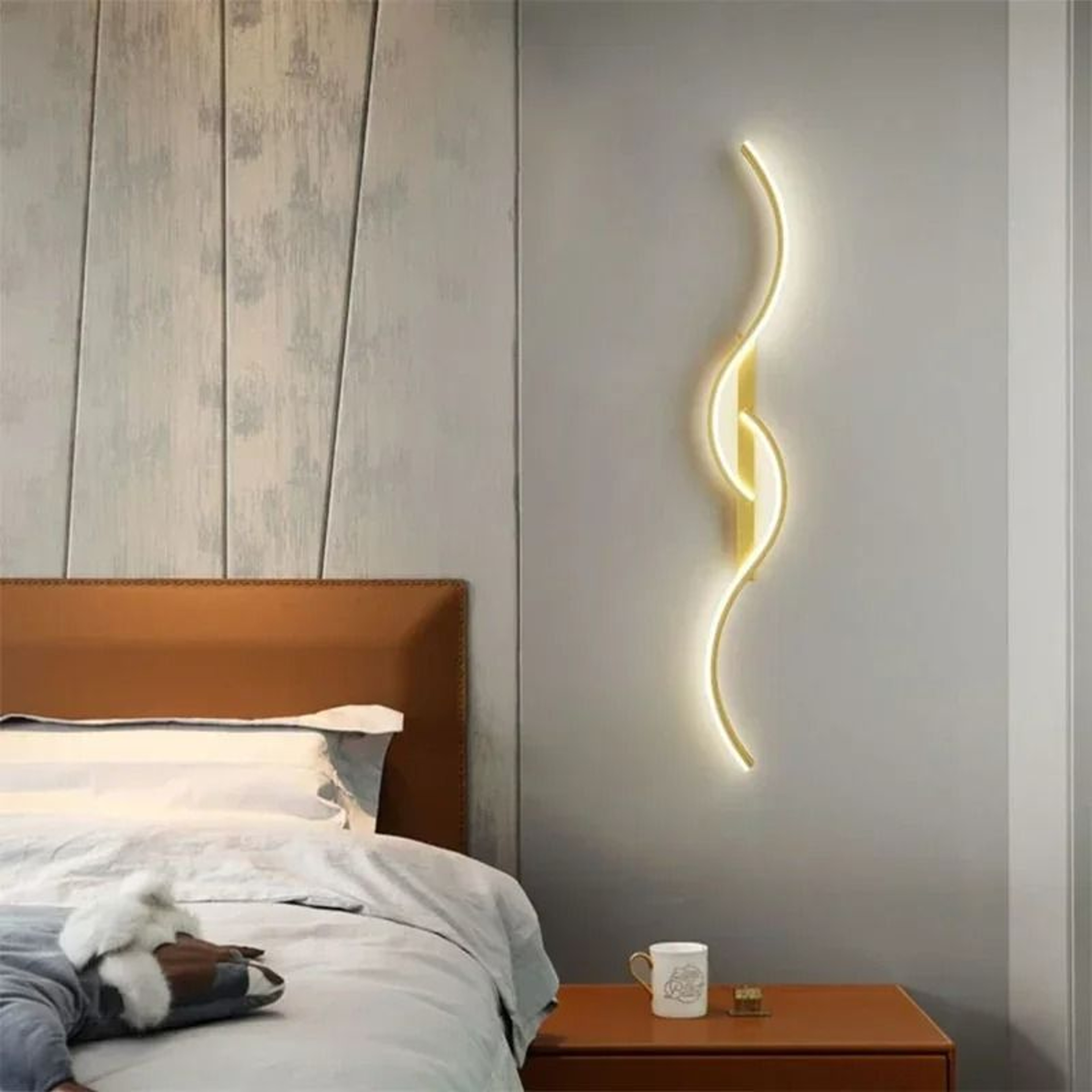 Smart Remote Control Adjustable LED Linear Wall Sconce 3