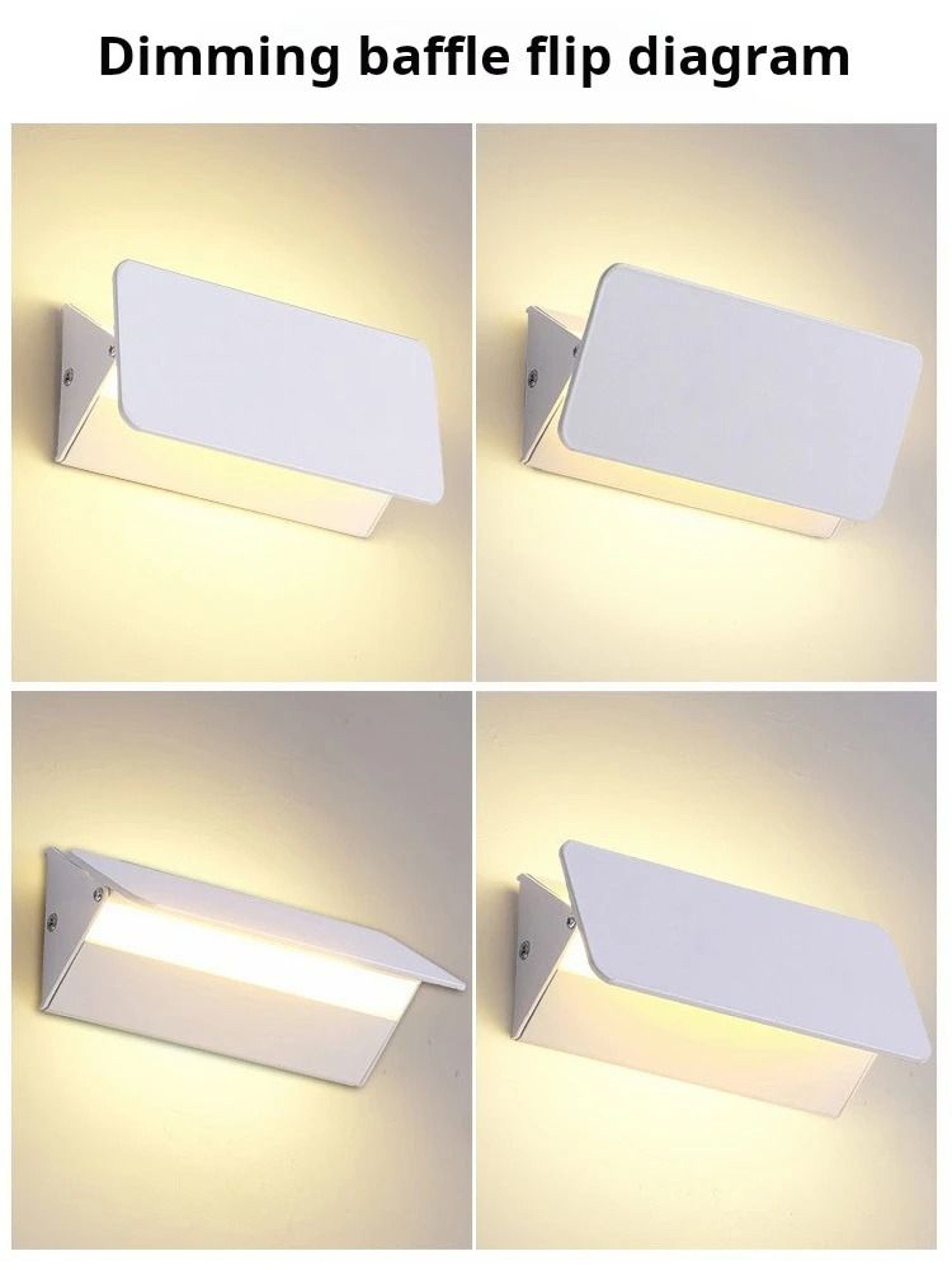 Indoor Adjustable Angle Aluminum LED Wall Sconce 5