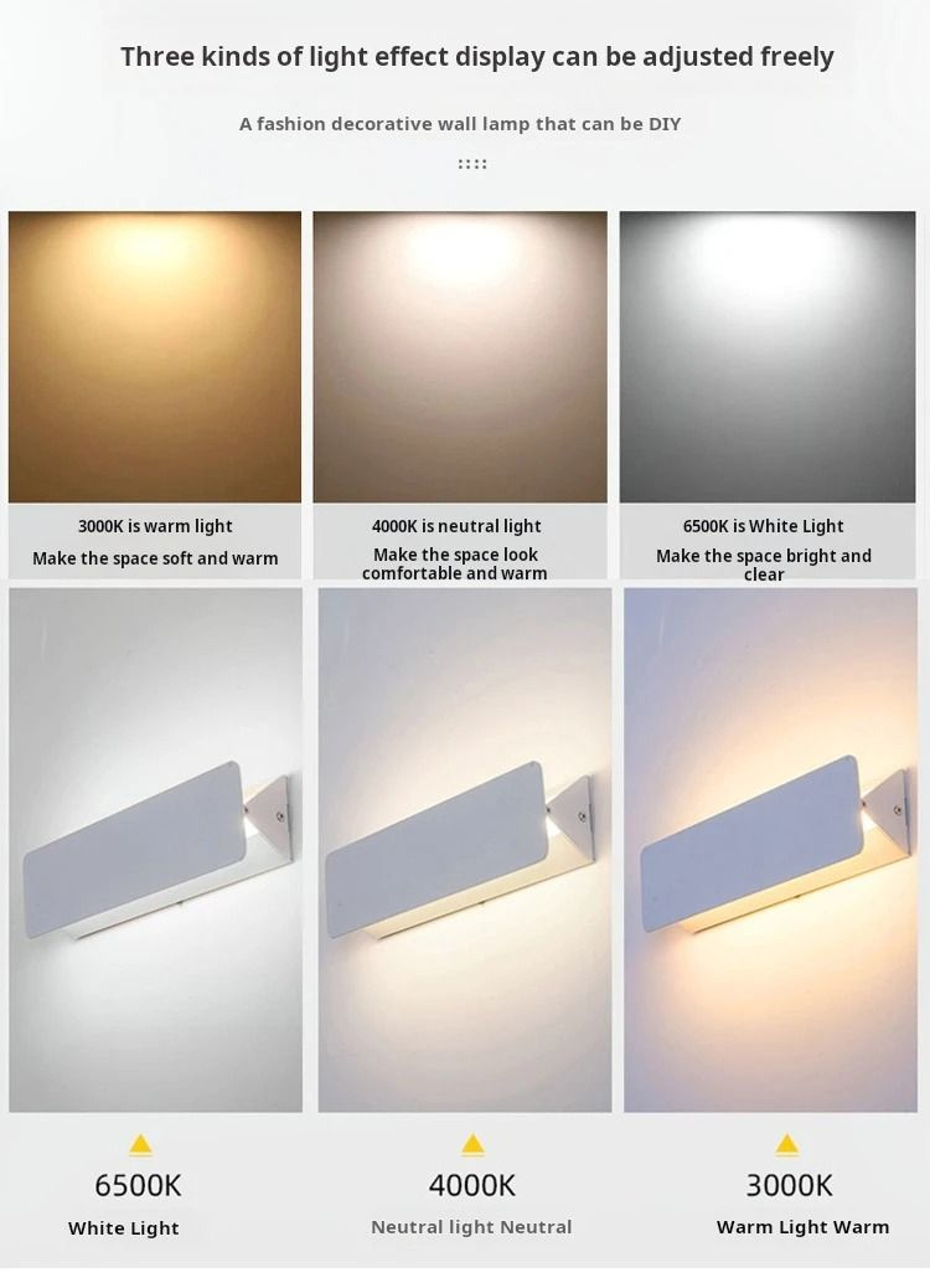 Indoor Adjustable Angle Aluminum LED Wall Sconce 4