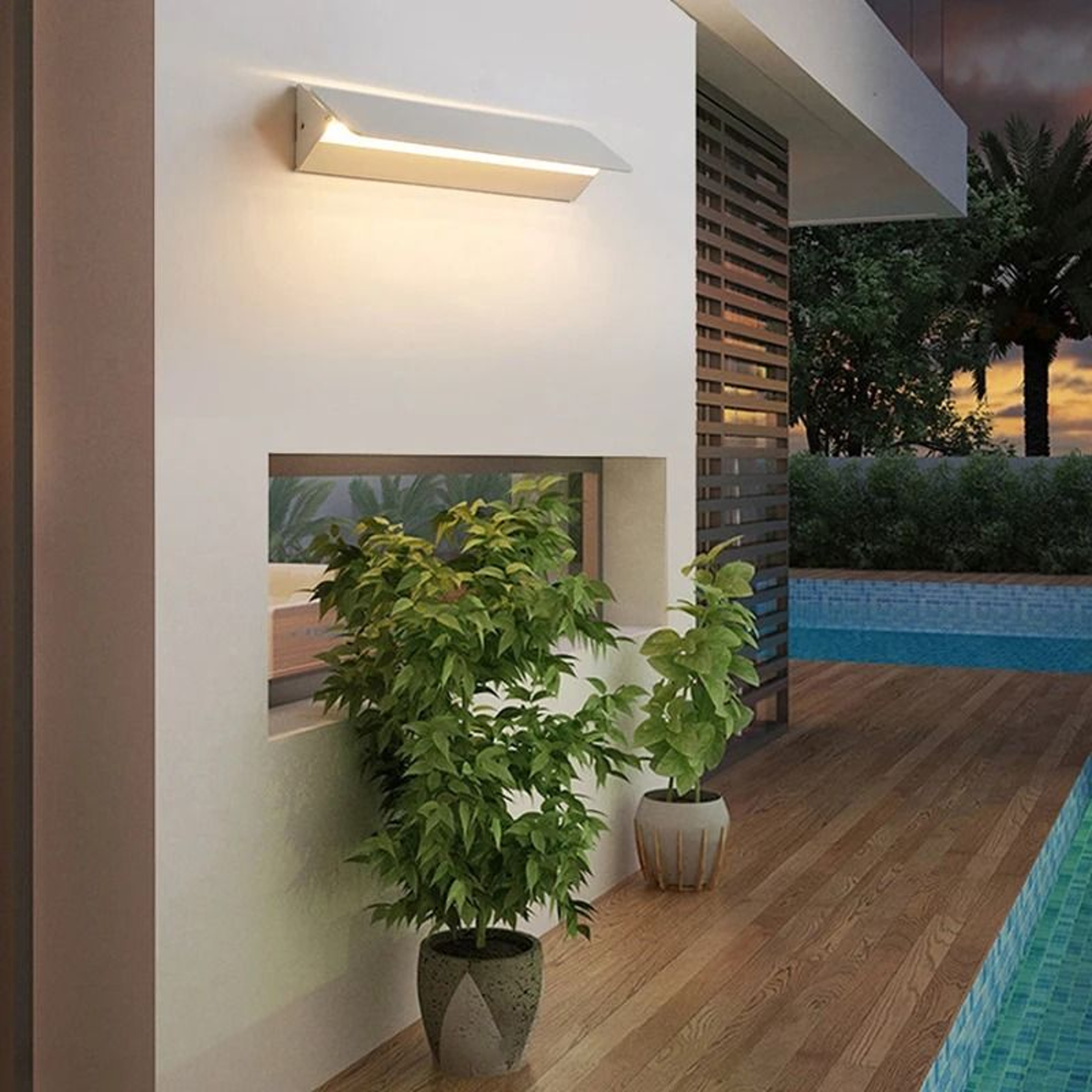 Indoor Adjustable Angle Aluminum LED Wall Sconce 6