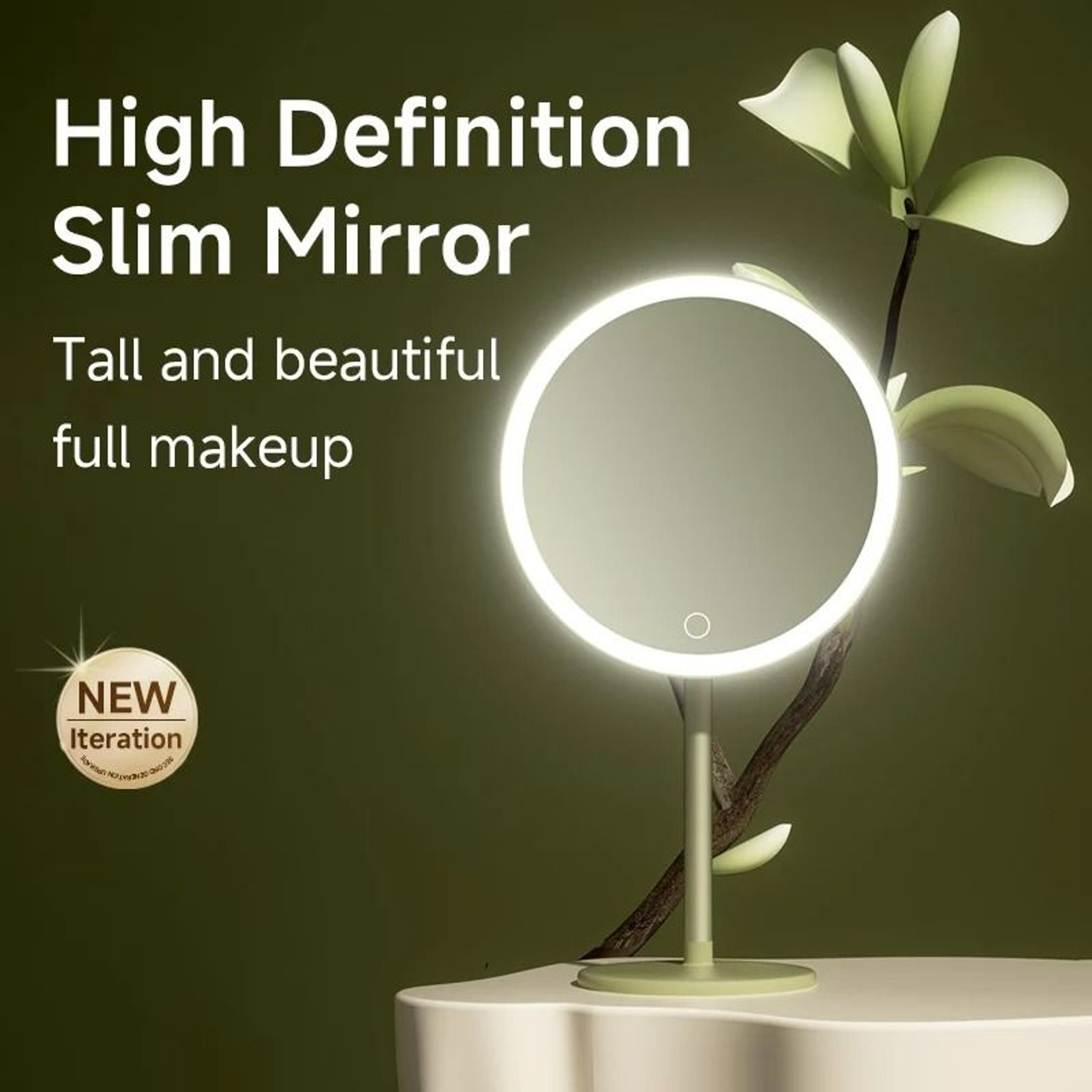Desktop Adjustable LED Makeup Mirror 2