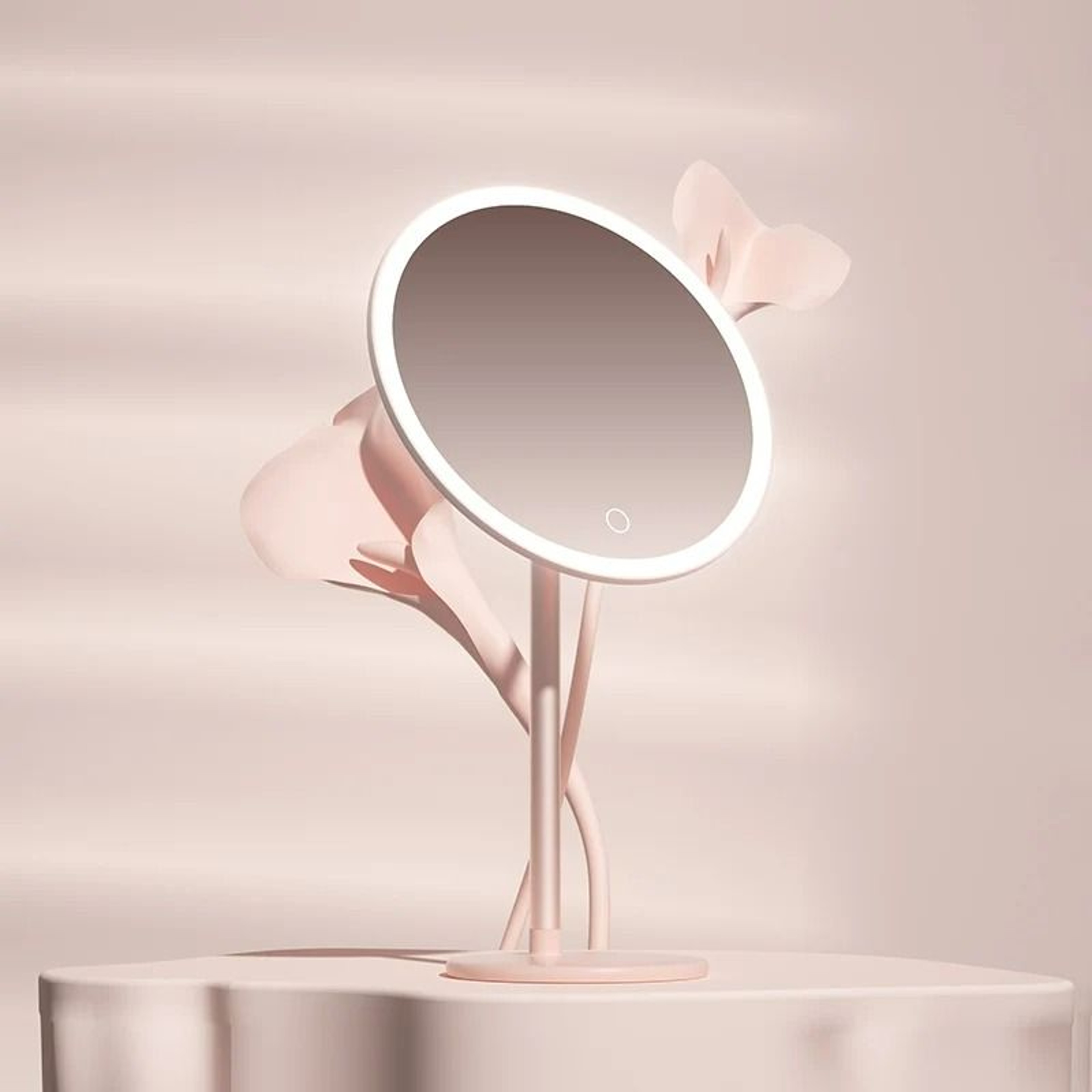Desktop Adjustable LED Makeup Mirror 0