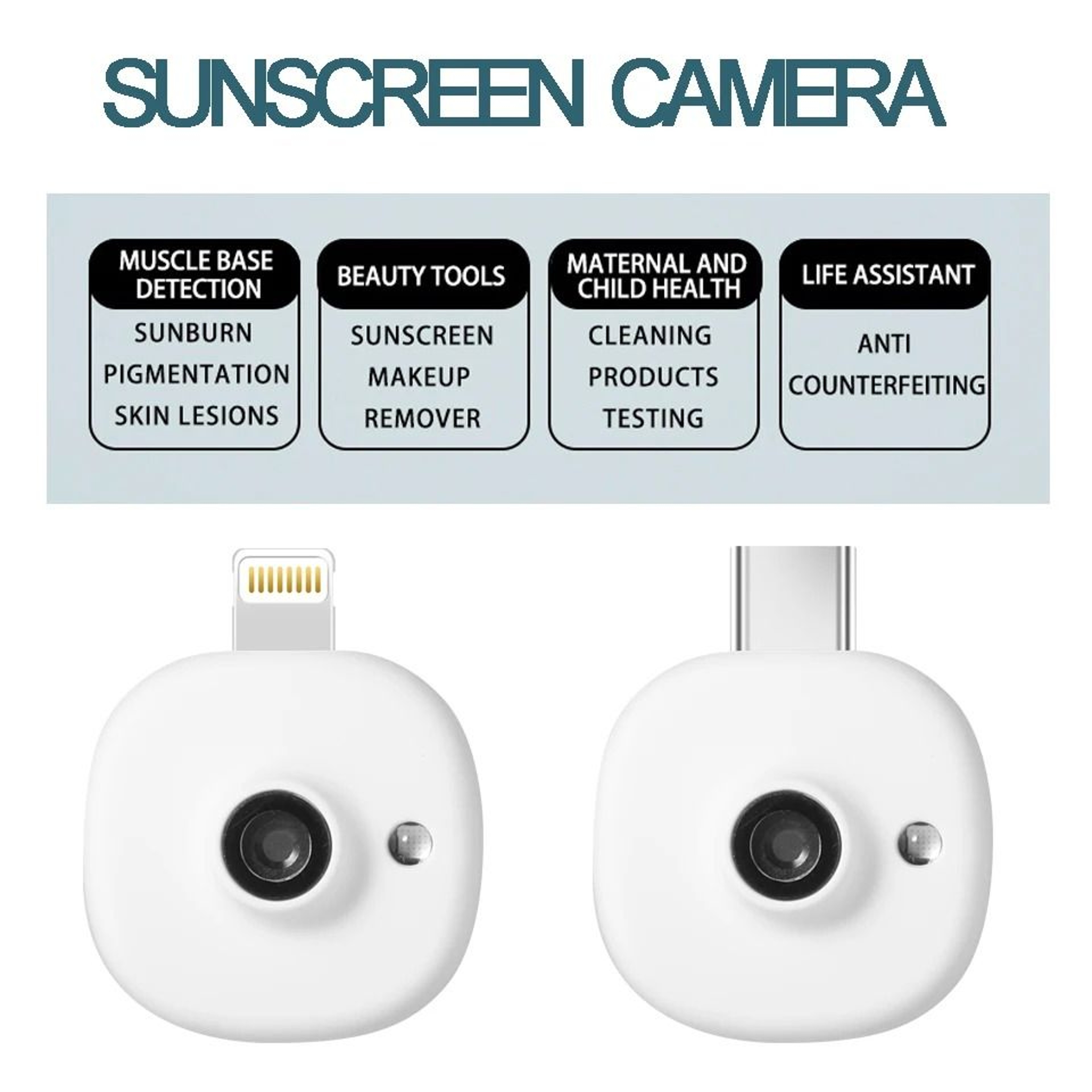 Mini Smartphone UV Sunscreen Camera 5