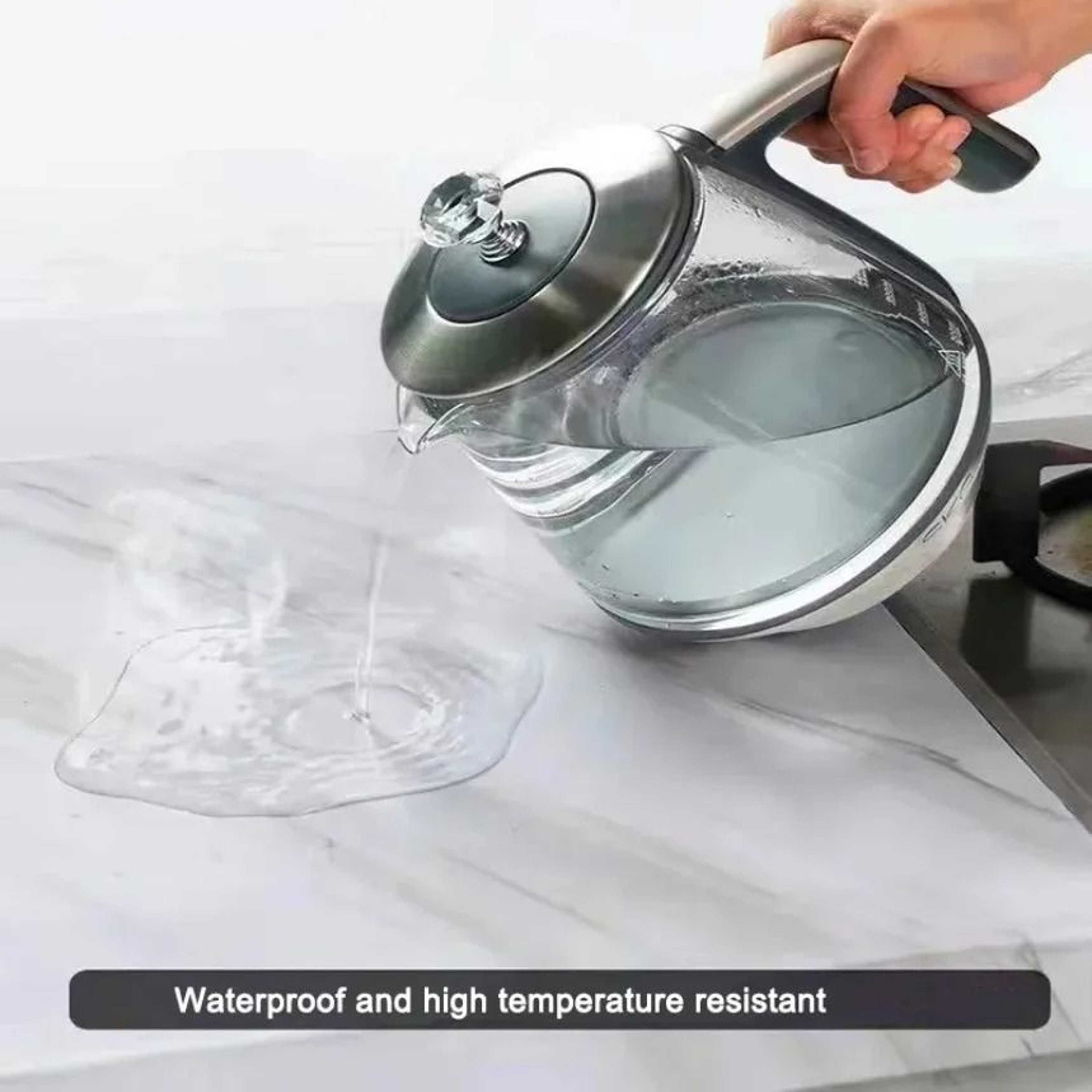 Modern HighTemperature Resistant Waterproof Marble Wall Foil 5