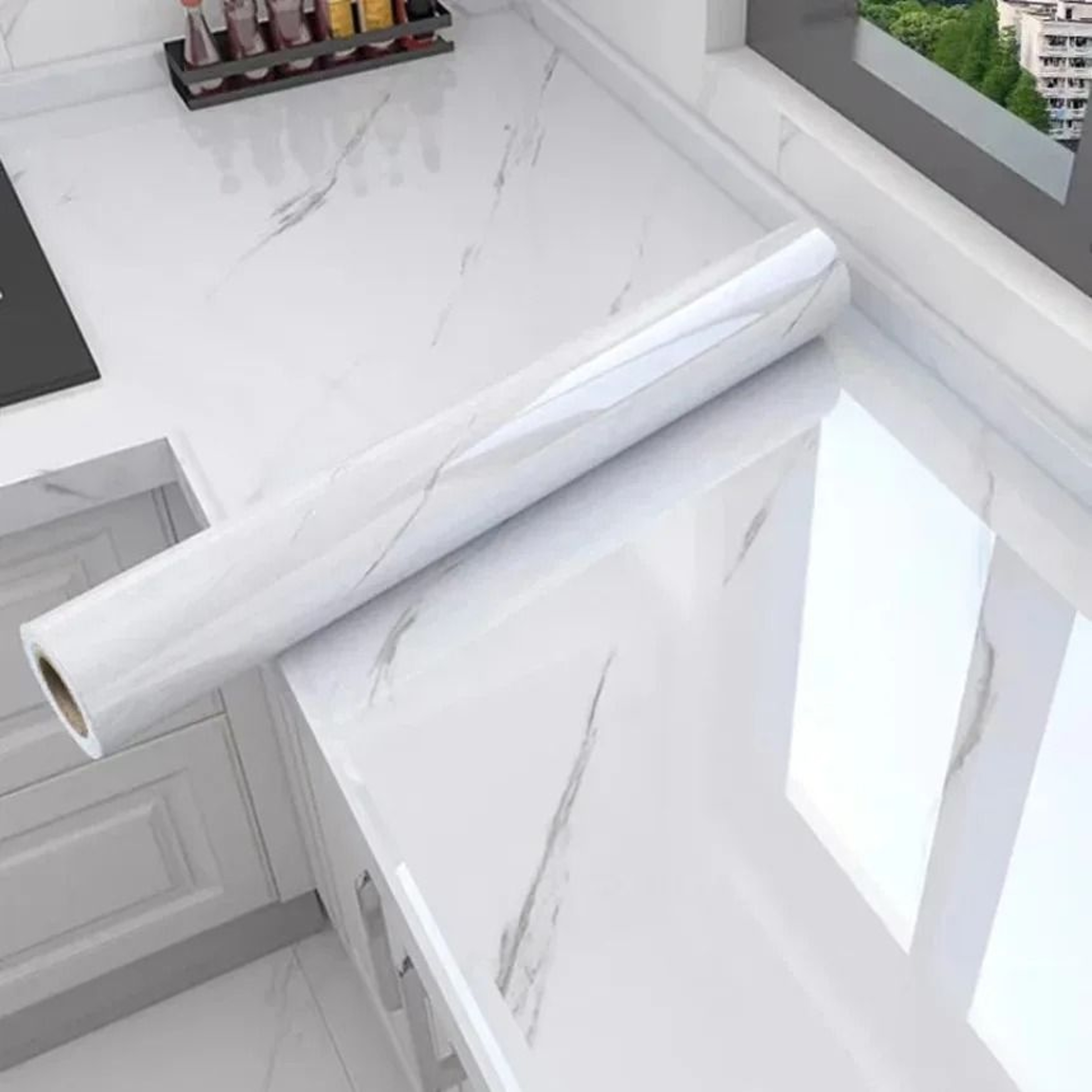 Modern HighTemperature Resistant Waterproof Marble Wall Foil 2