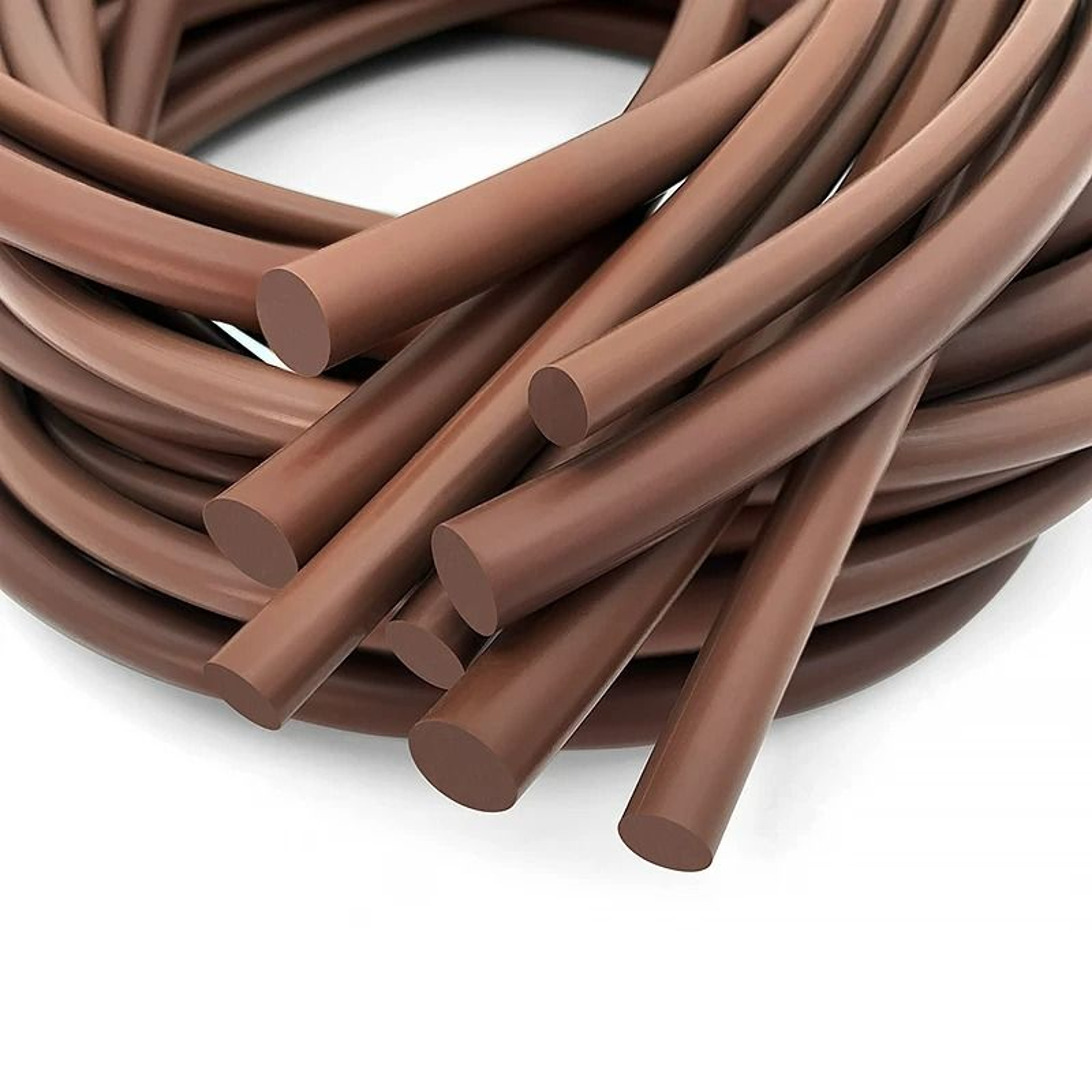 Round FKM Fluorine Rubber Seal Cord 3