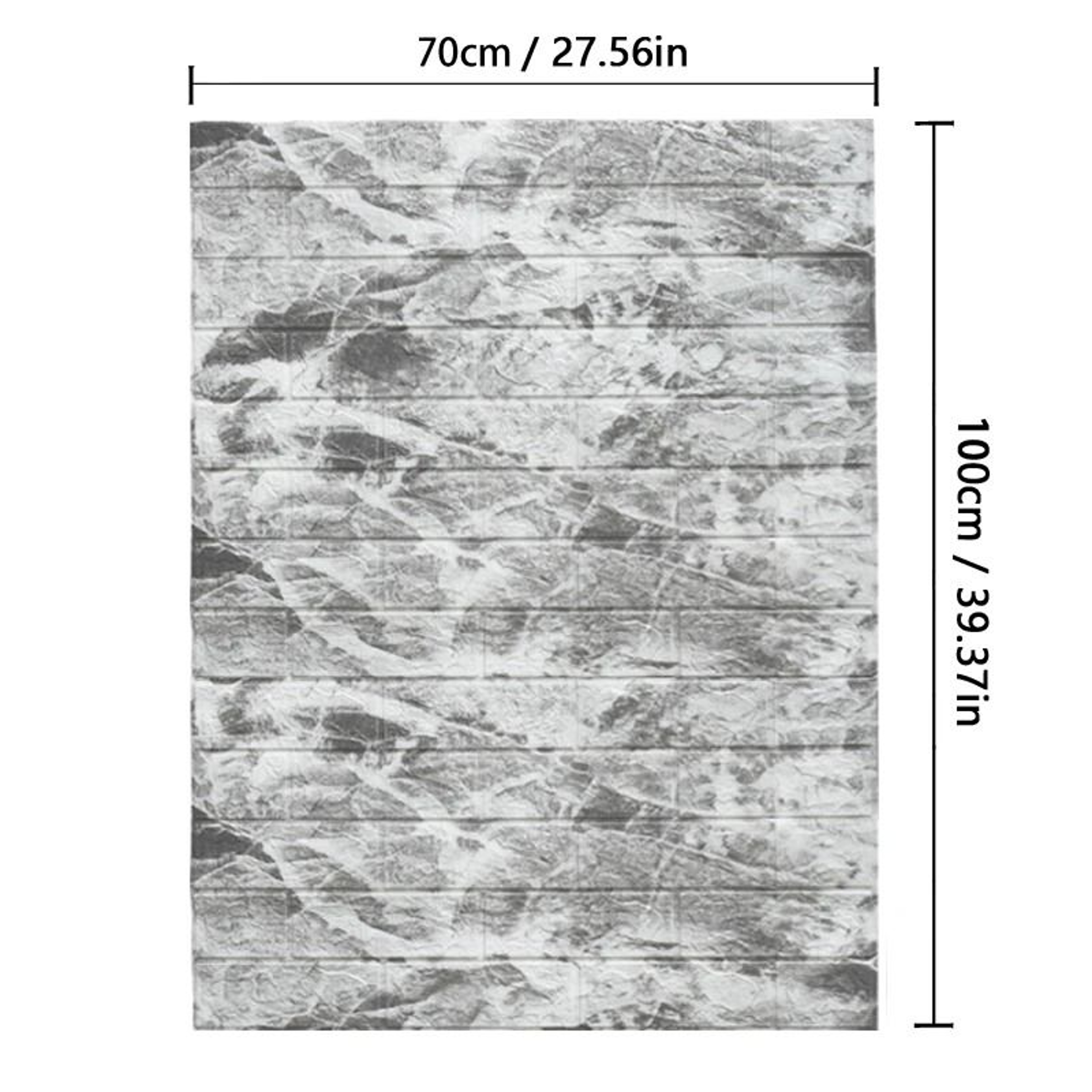 Retro Style Decorative Waterproof  MoistureProof Wallpaper Roll 10
