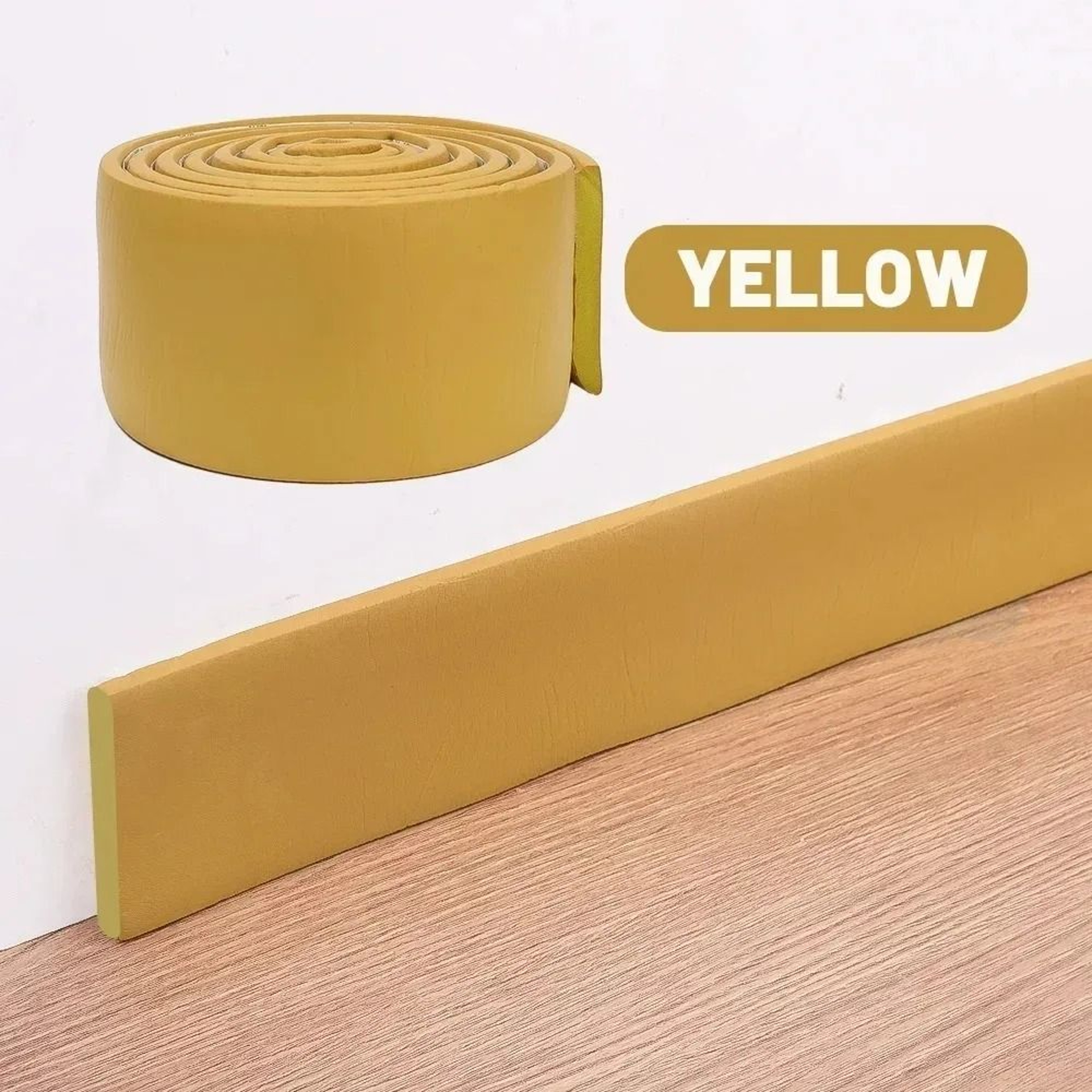 Thickened 3D SelfAdhesive Waterproof Baseboard Wall Trim Strip 8