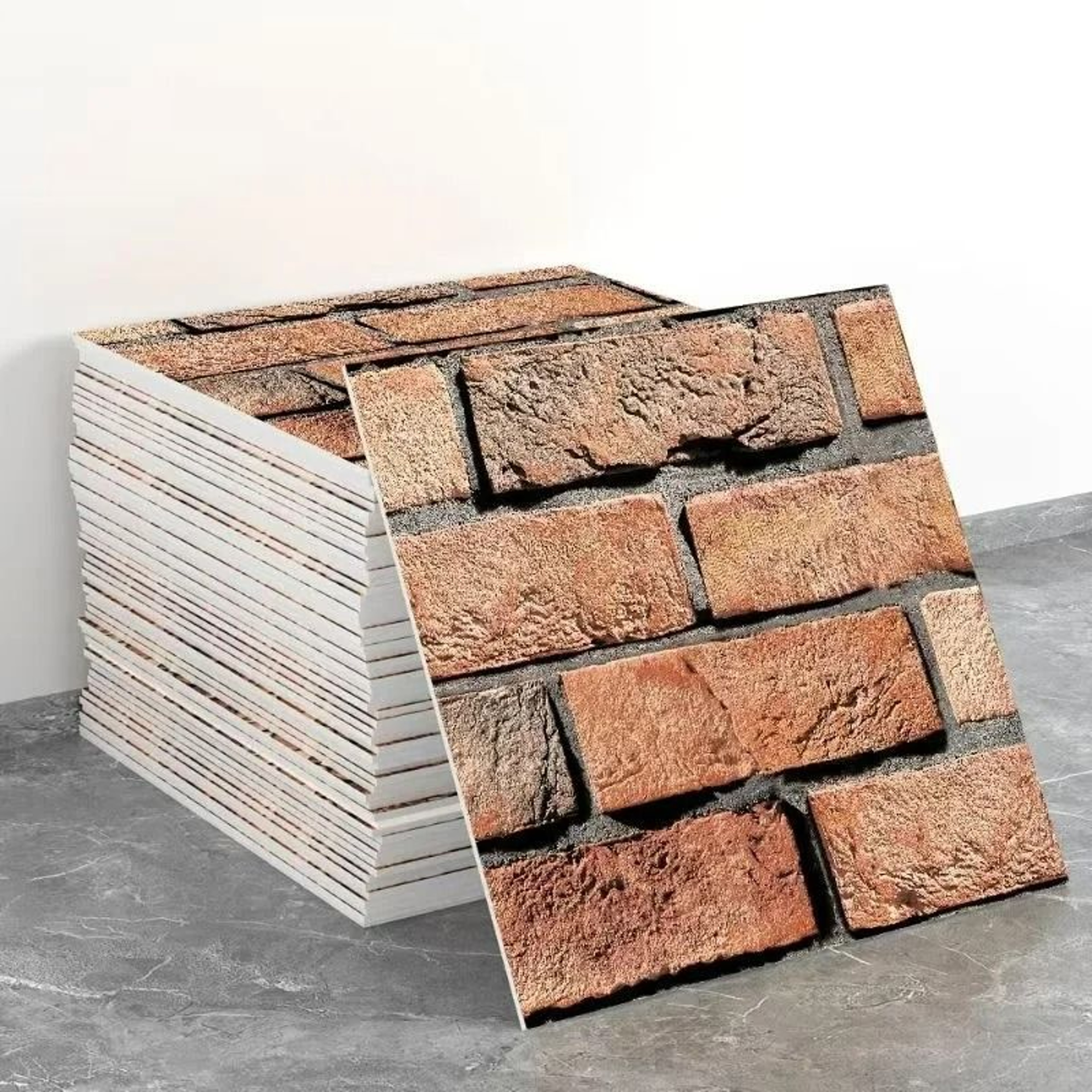 3D Retro Brick Foam SelfAdhesive Wall Tiles 8
