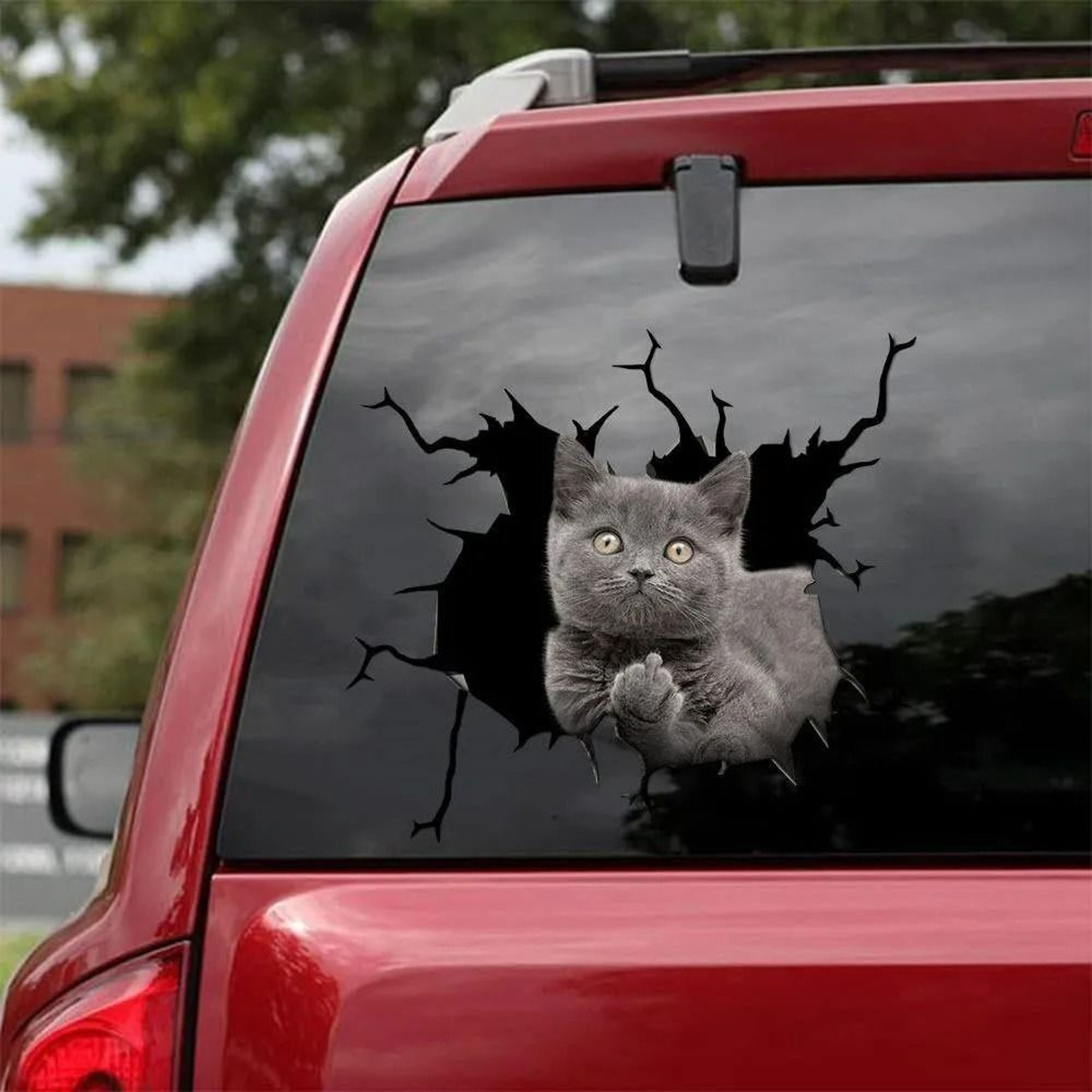 3D Cartoon Chicken Vinyl Decal  Car Window Sticker 17