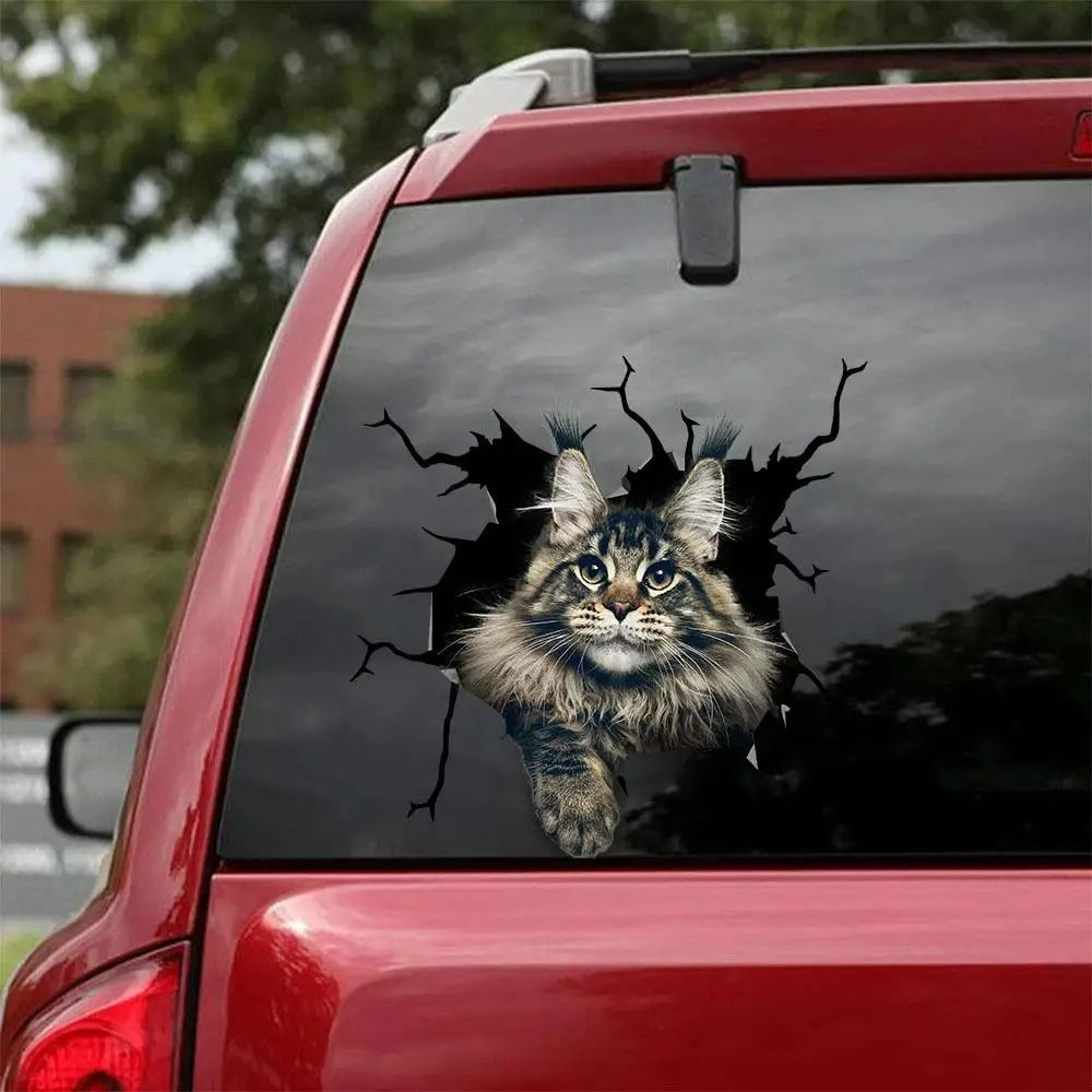 3D Cartoon Chicken Vinyl Decal  Car Window Sticker 12