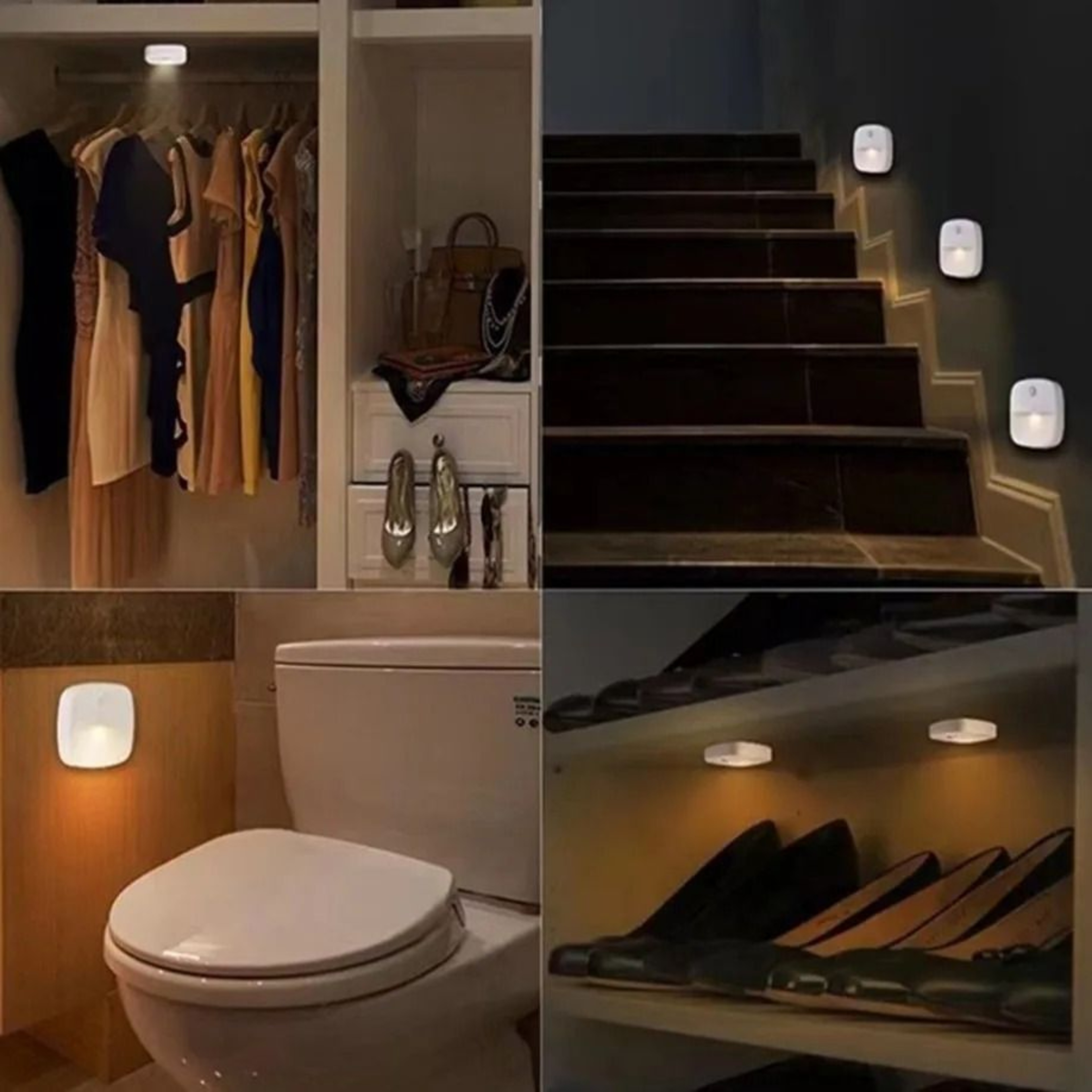 BatteryPowered Wireless Motion Sensor LED Night Light 5