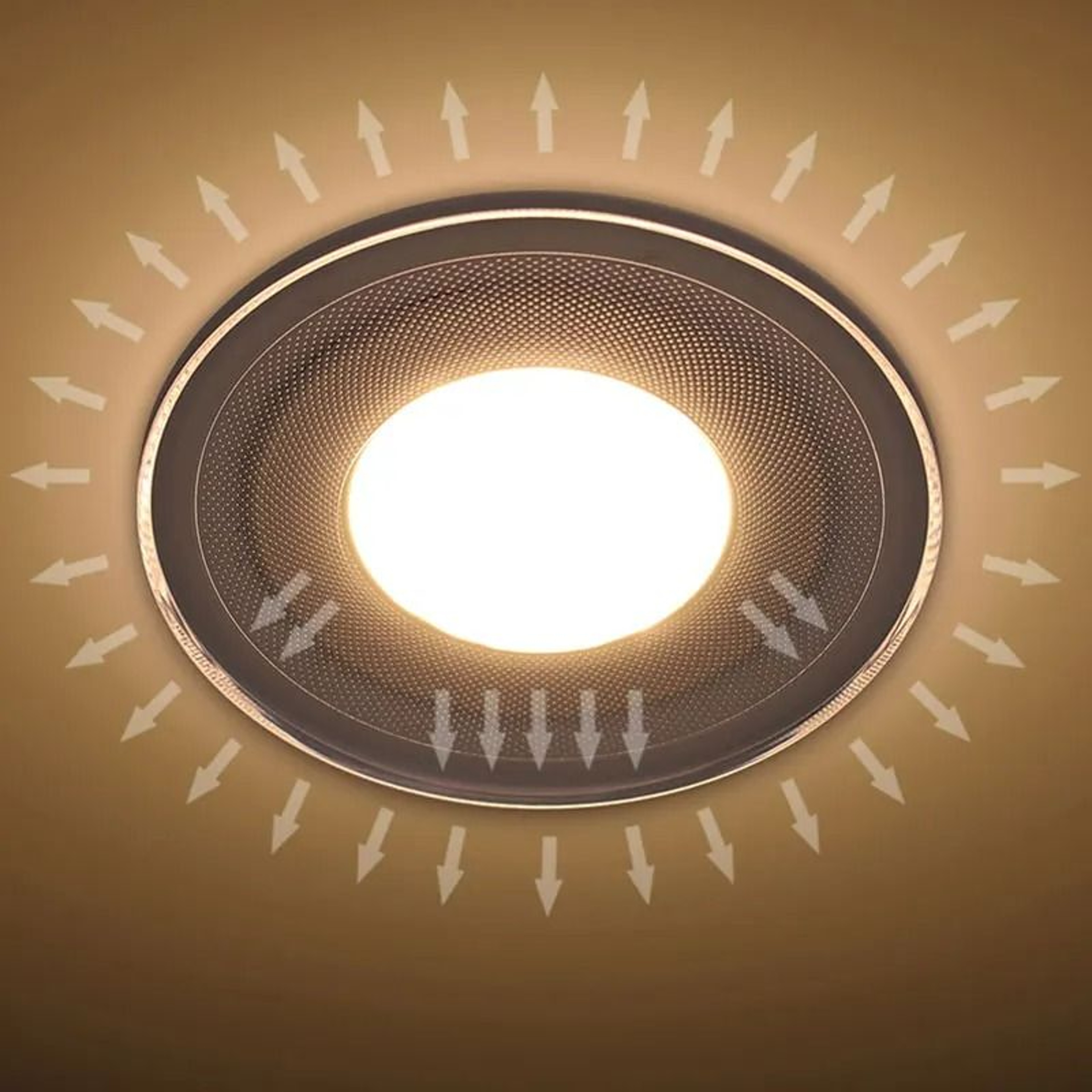 UltraSlim Acrylic Light Guide Panel LED Recessed Downlight 3
