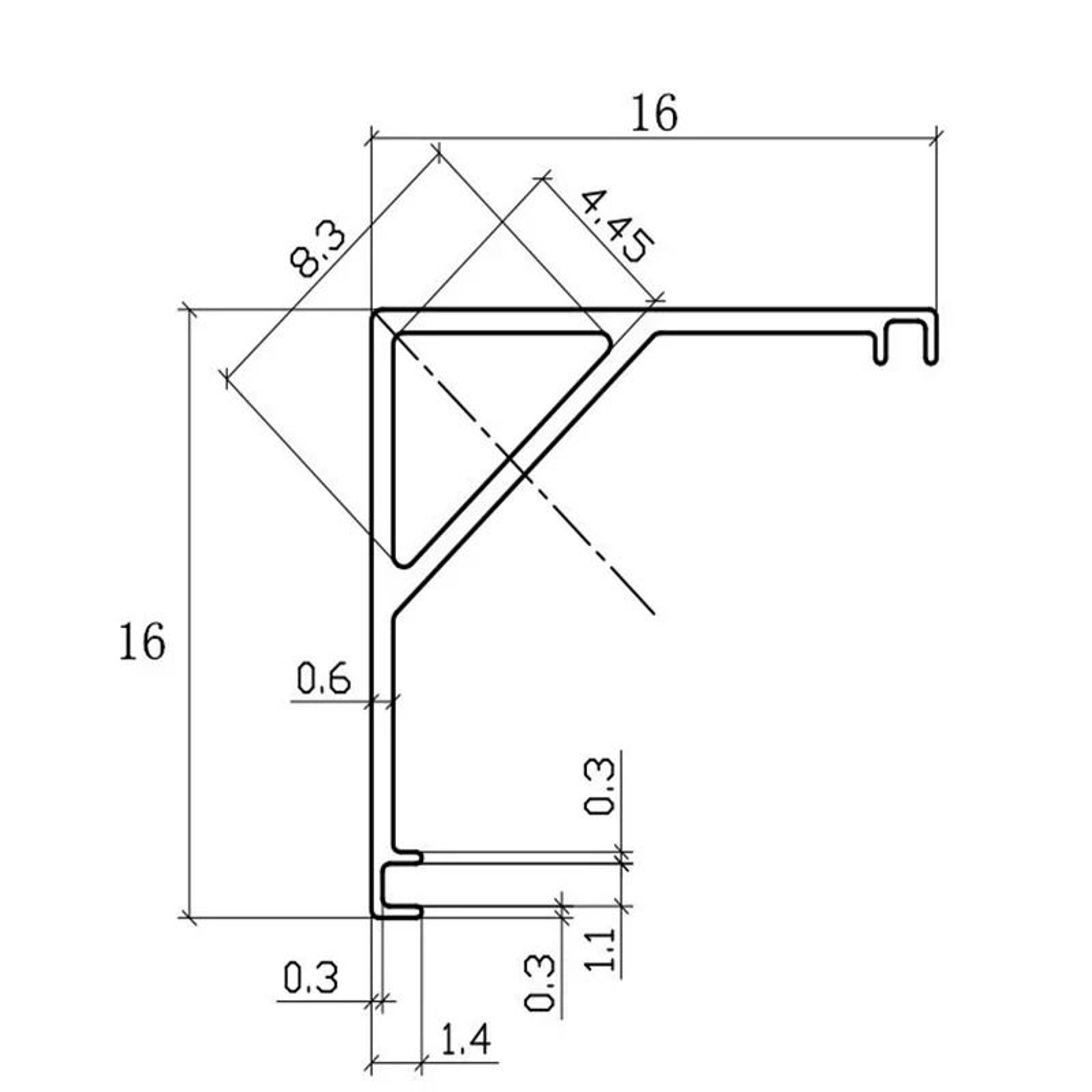 10Pack 33 Ft UVShape Aluminum LED Channel Profile Set 4