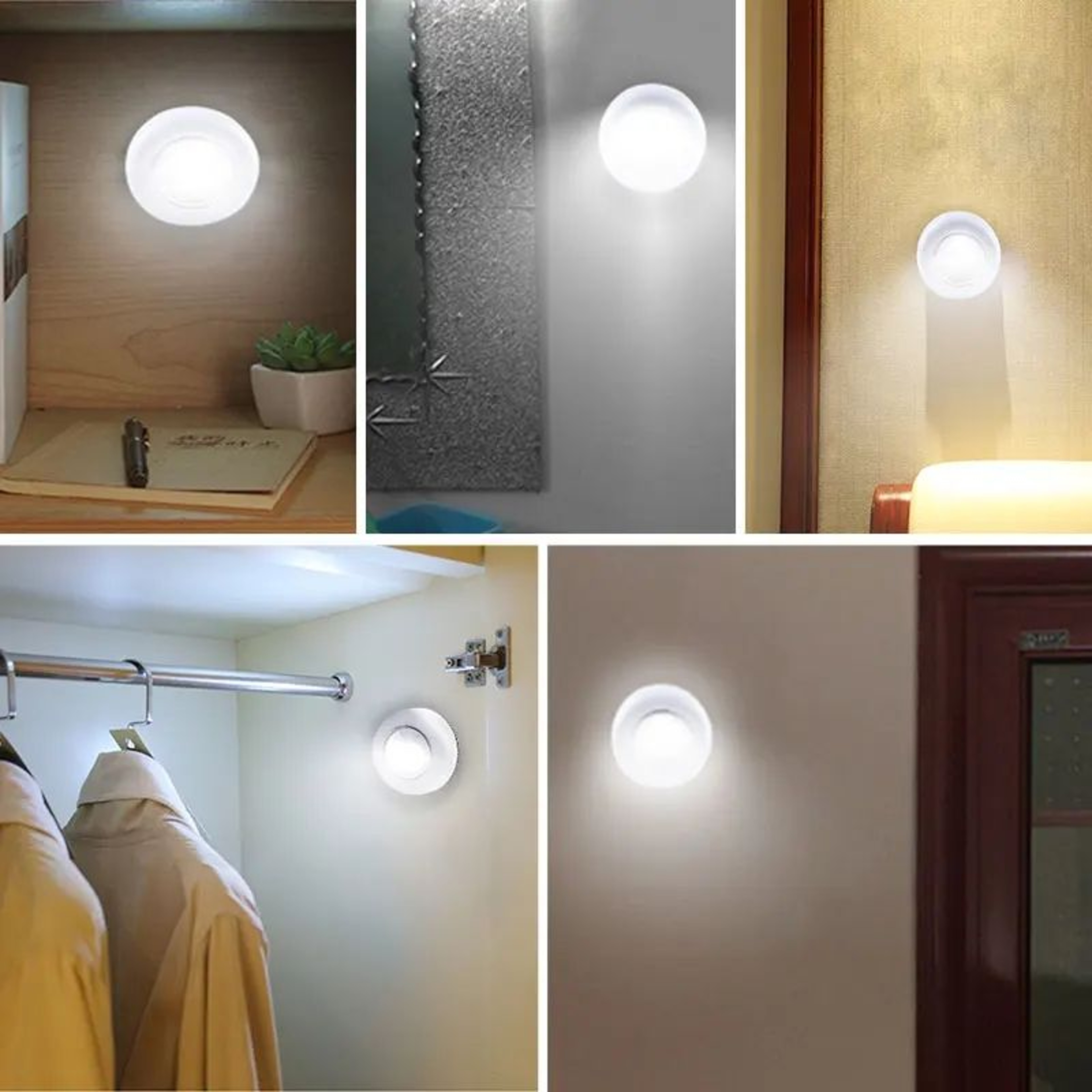 COB LED StickOn Touch Puck Light 3