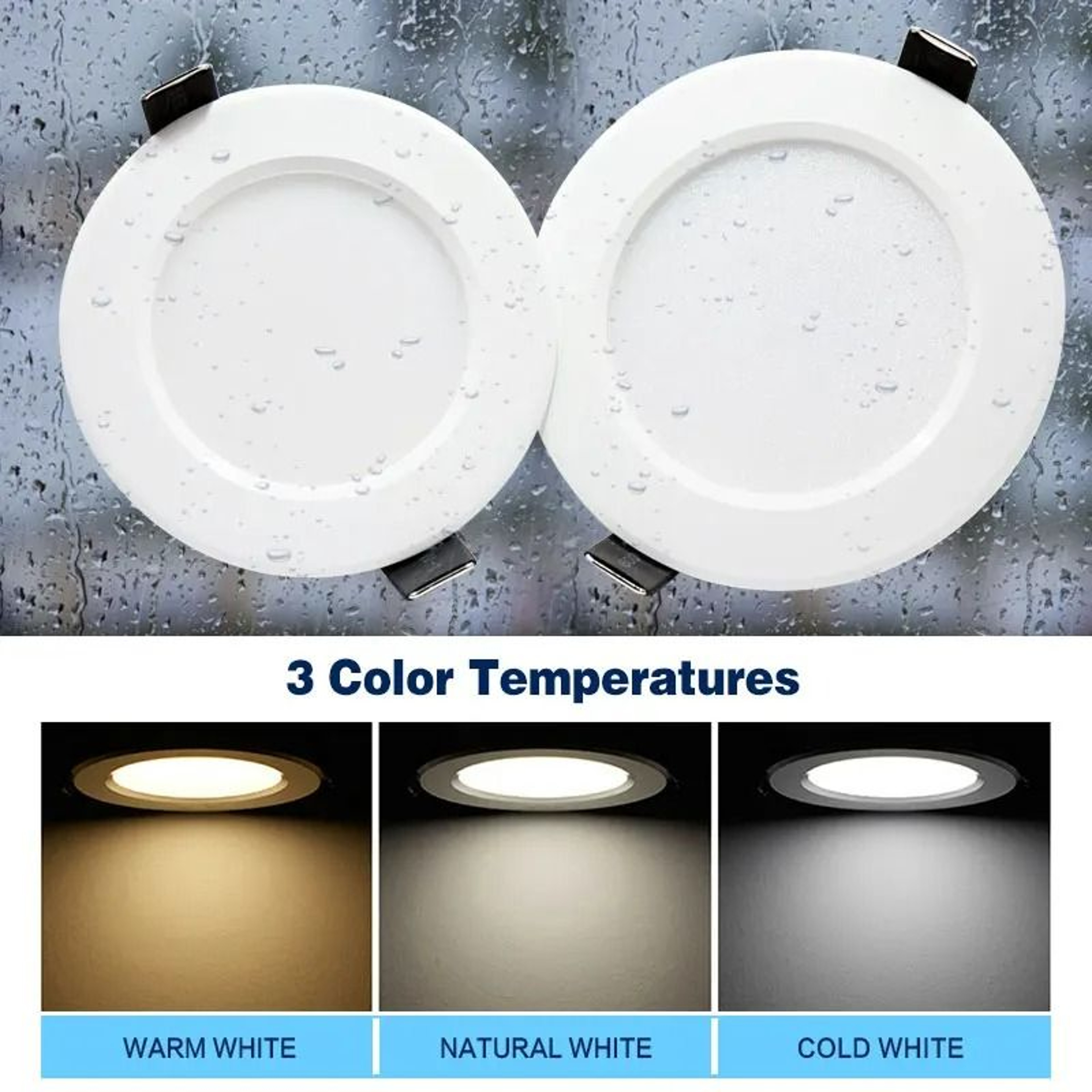 Dimmable Waterproof Recessed LED Spotlight 4