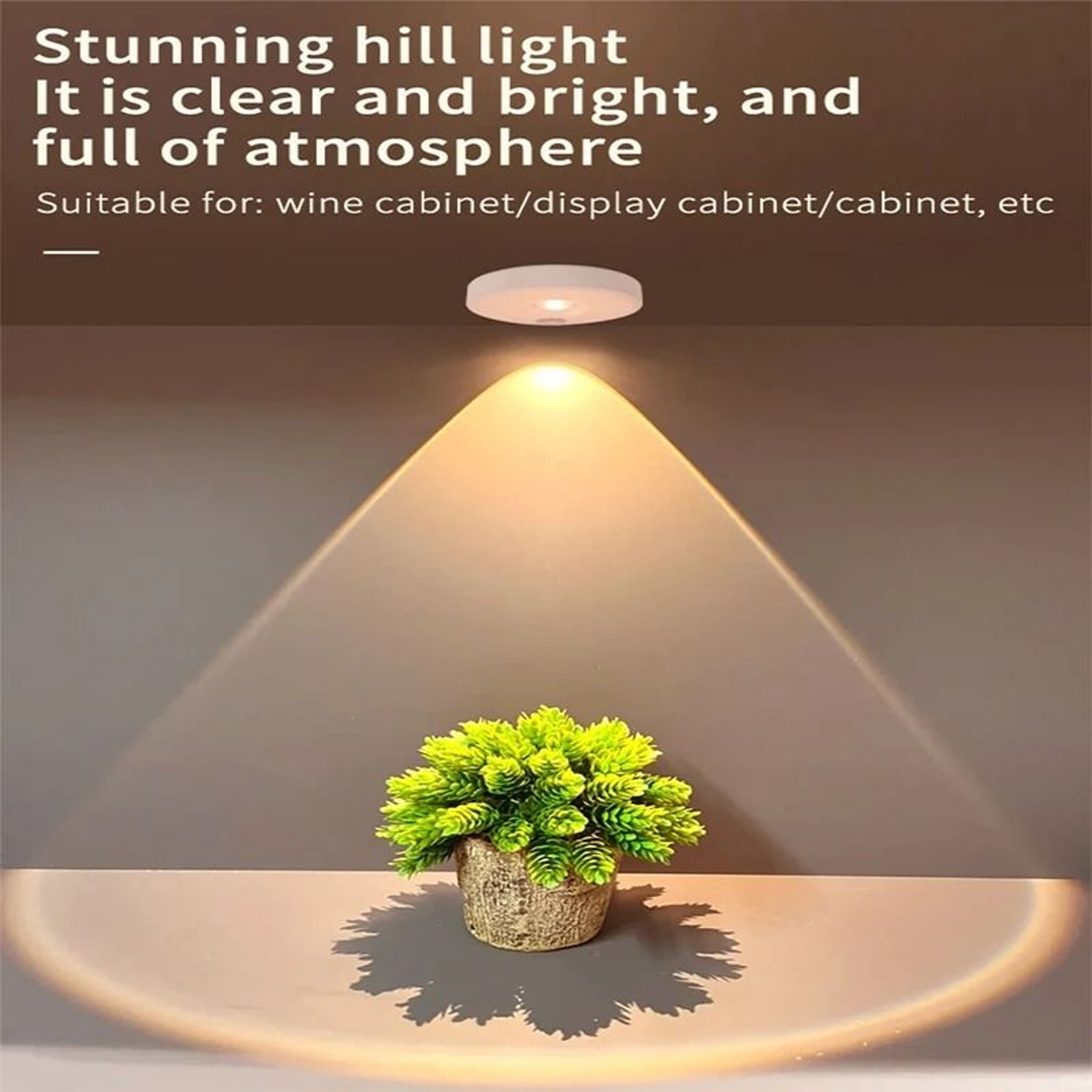 6Piece 3in1 Motion Sensor LED Spotlight Pack 3