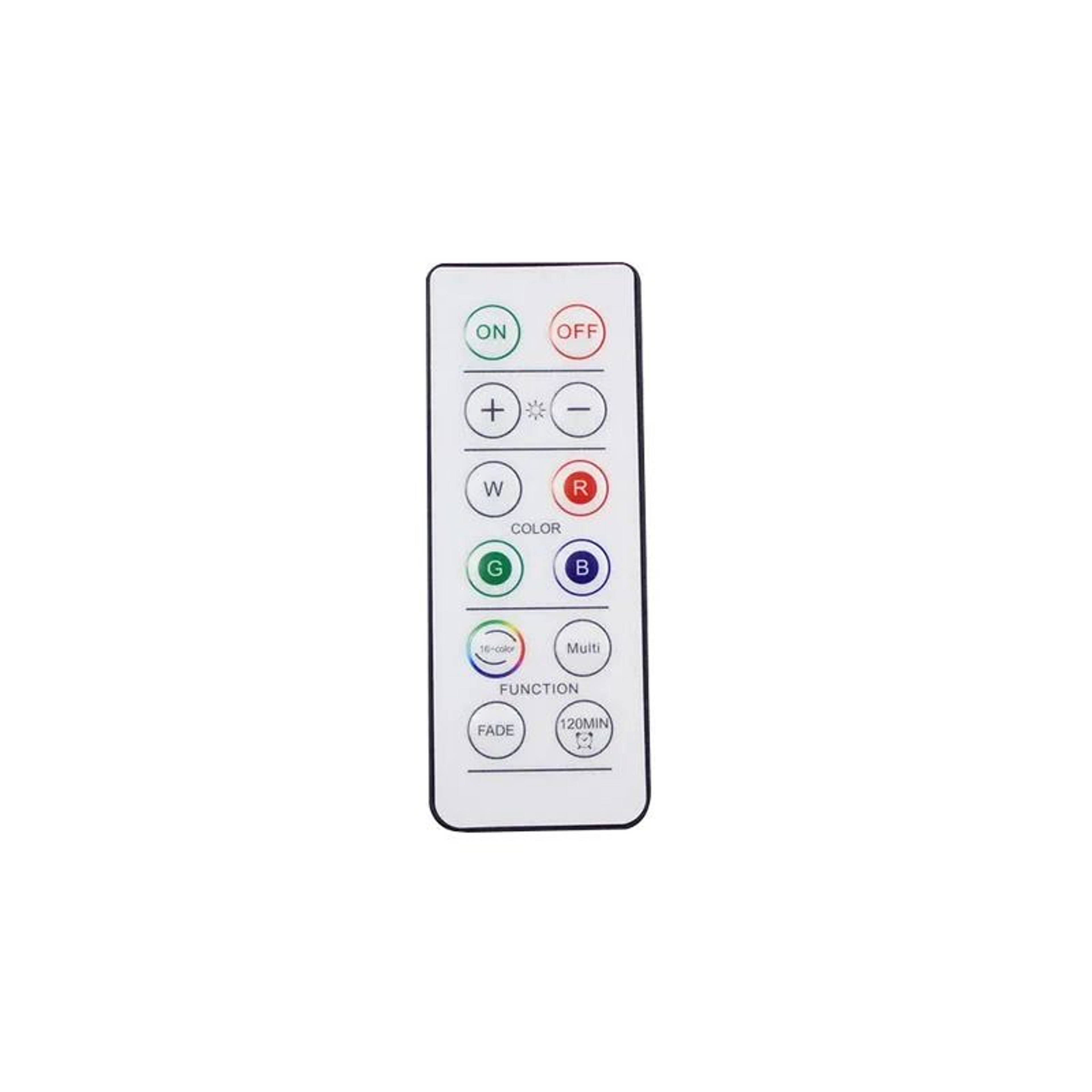 Wireless 16Color RGBW LED Puck Lights With Remote Control 7