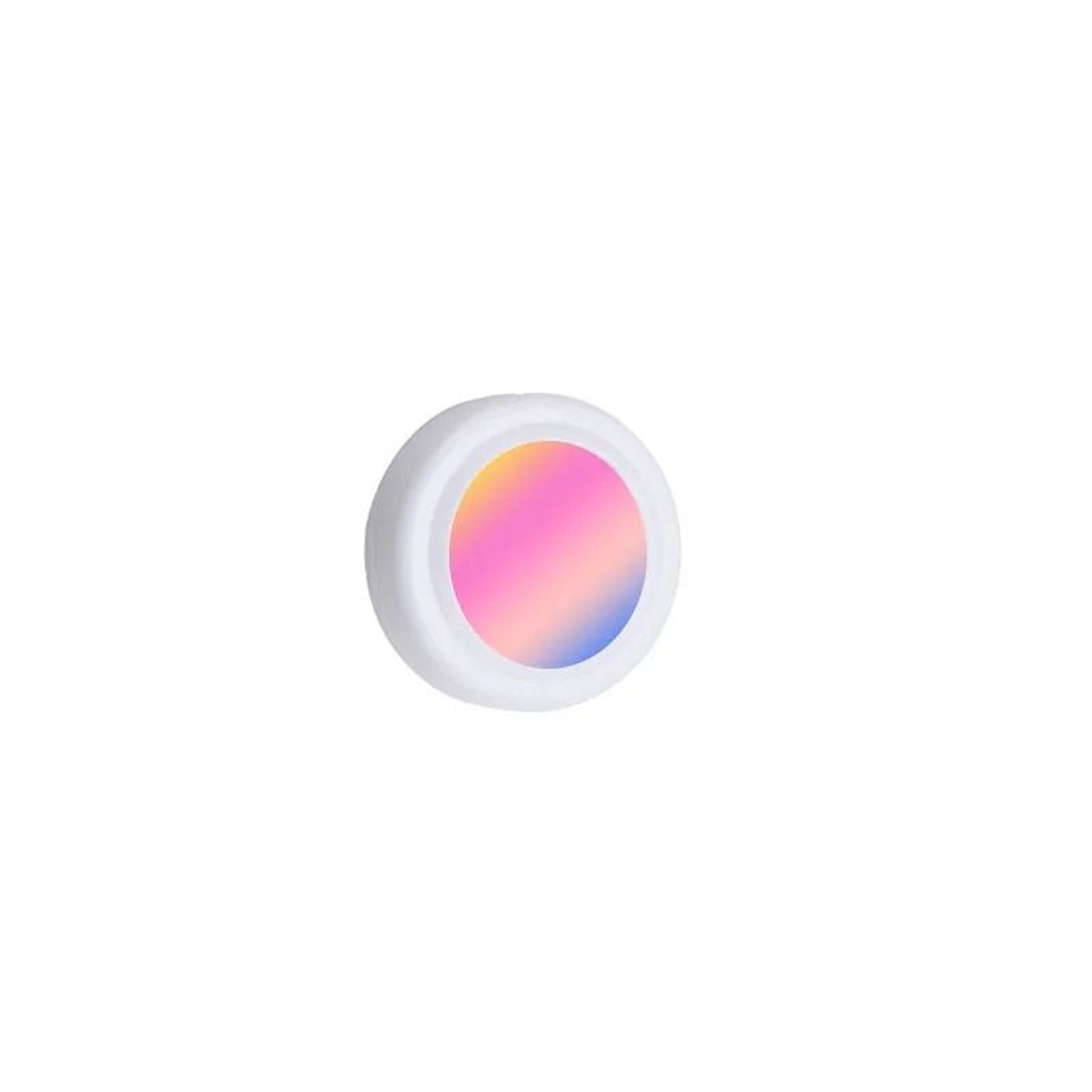 Wireless 16Color RGBW LED Puck Lights With Remote Control 8