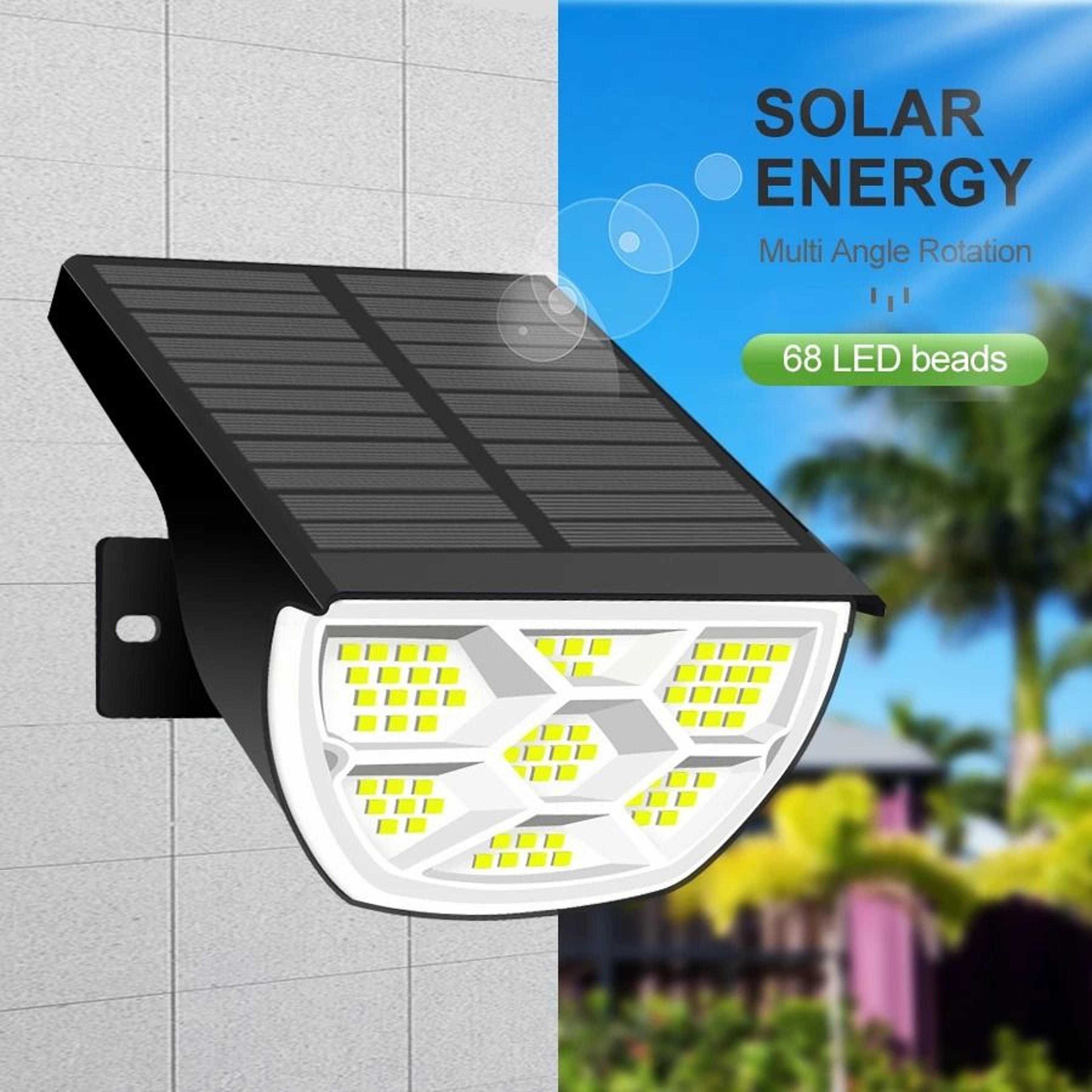 6872 LED Outdoor Waterproof Solar Landscape Spotlight 3
