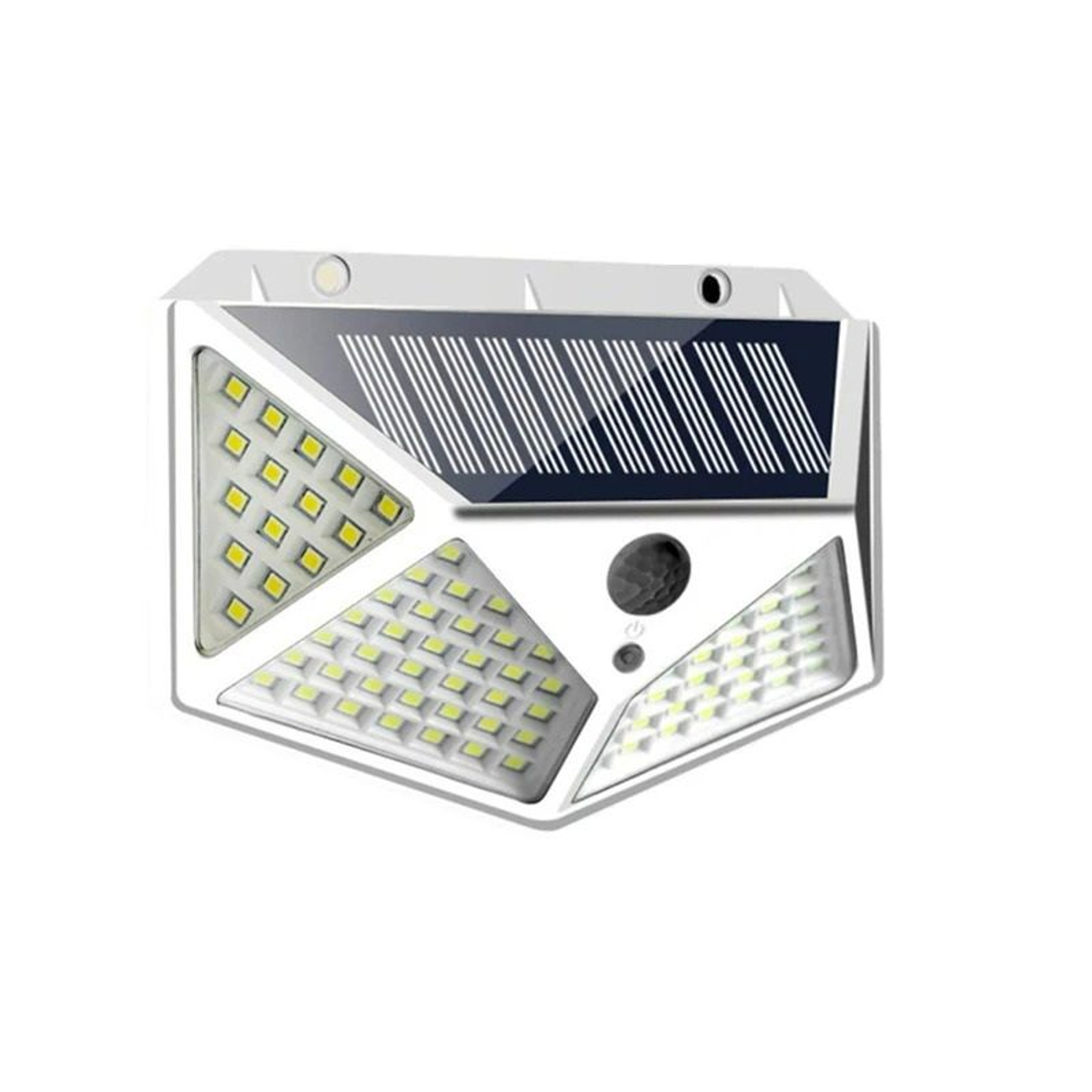 Outdoor Solar Motion Sensor Wall Light 100 LED Waterproof Security Flood Light 6