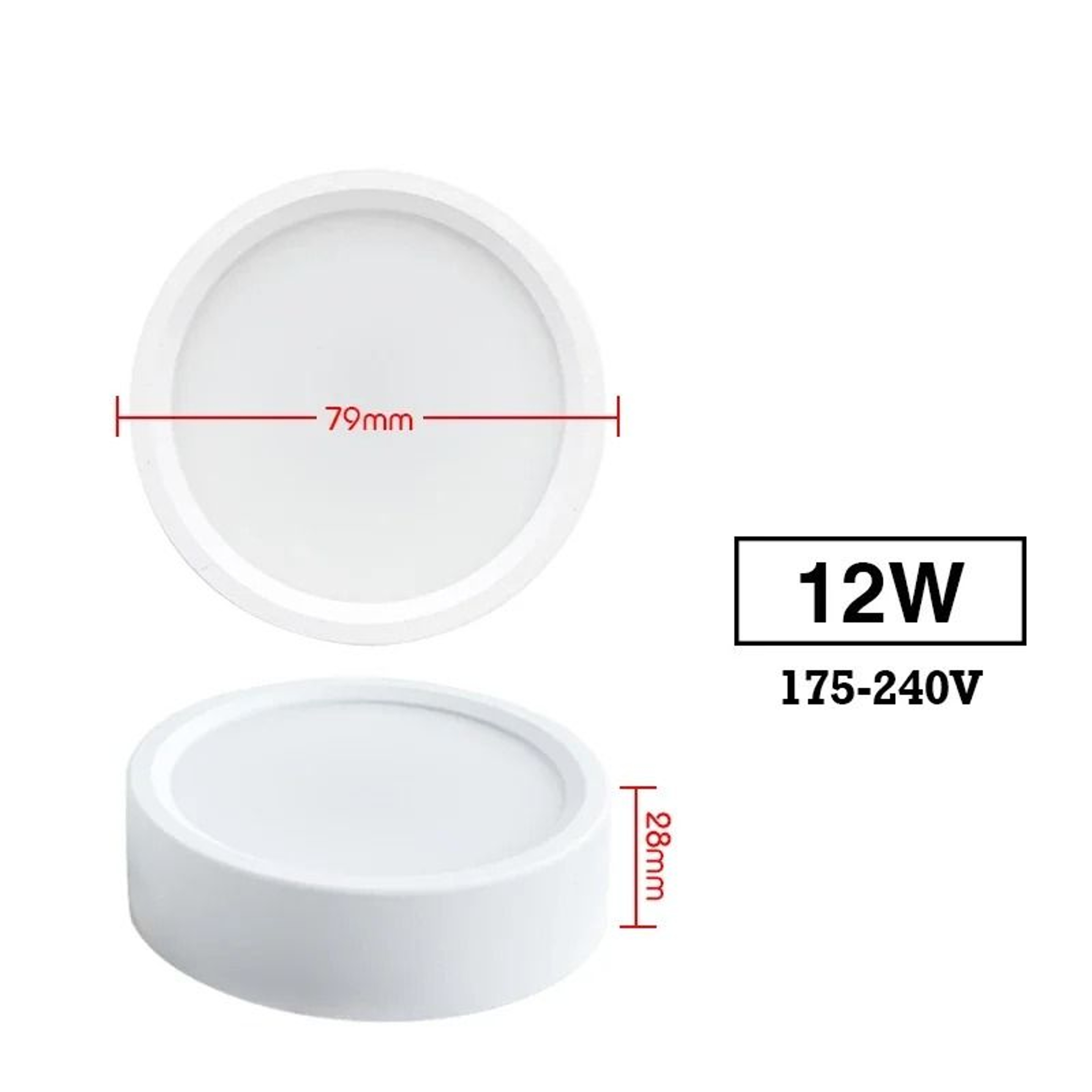 Surface Mounted LED Downlight Modern Ceiling Spot Lamp Fixture 9