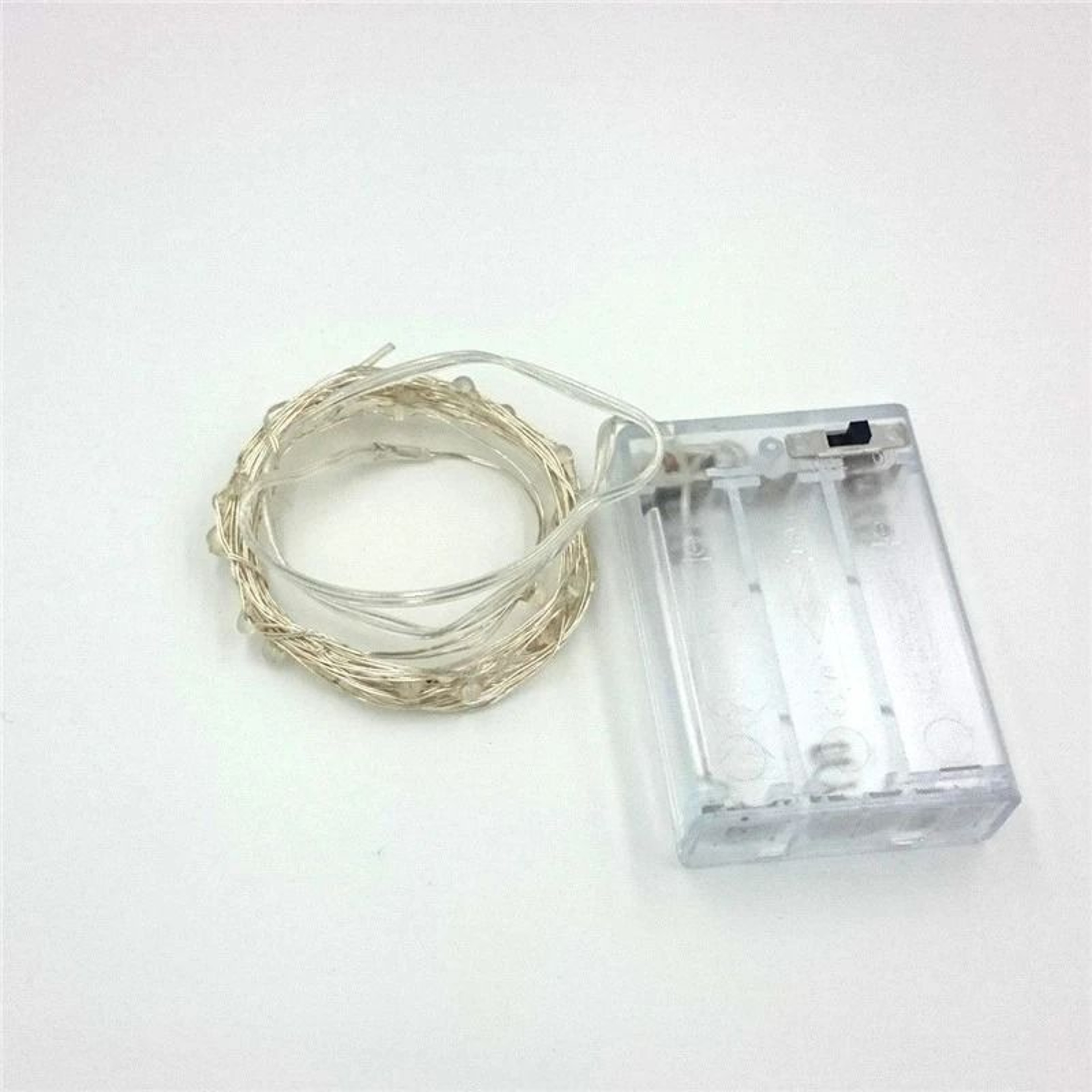 Battery Powered Silver Wire Fairy LED Light String Garland 2