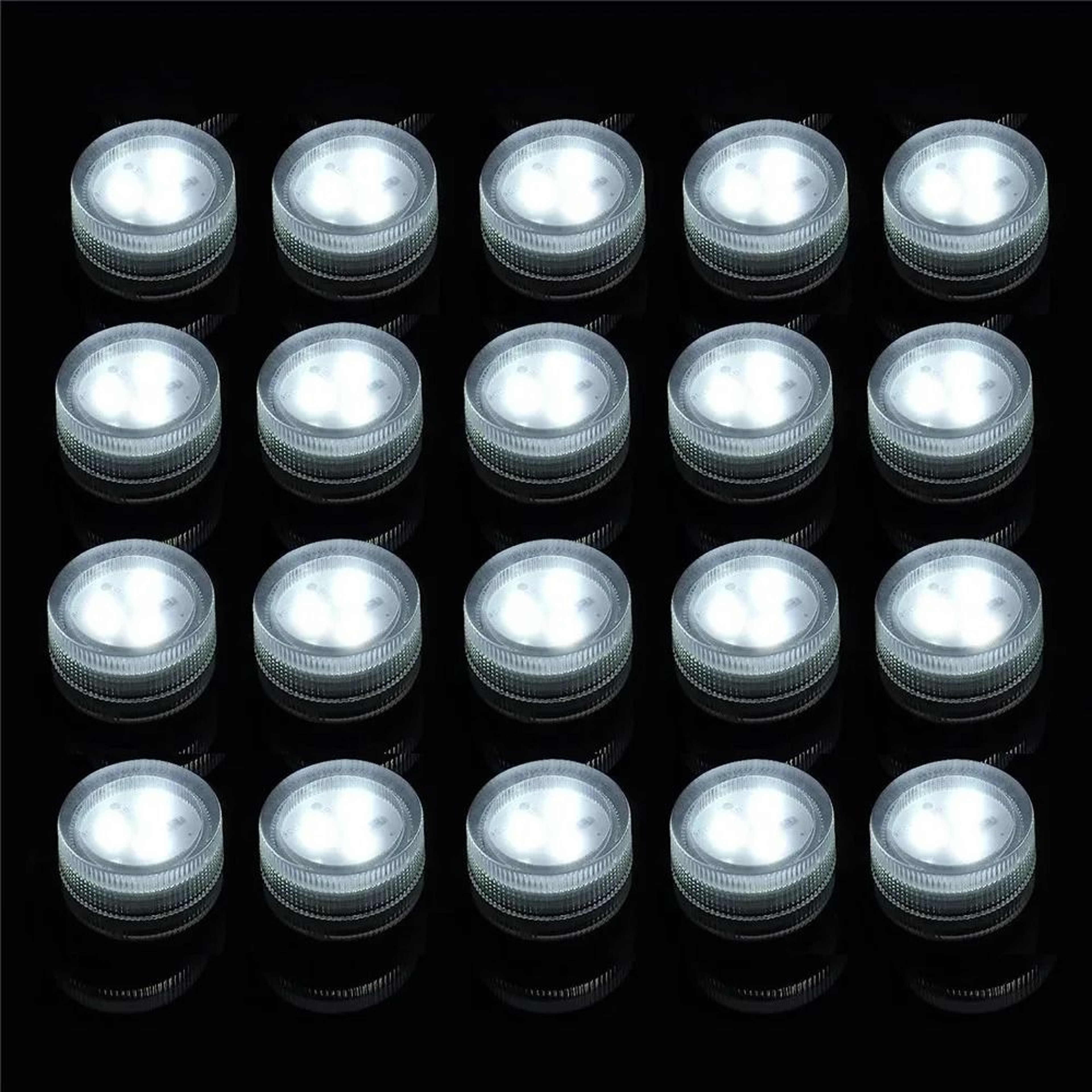 Mini Submersible BatteryPowered LED Flameless Tea Light Candles 5