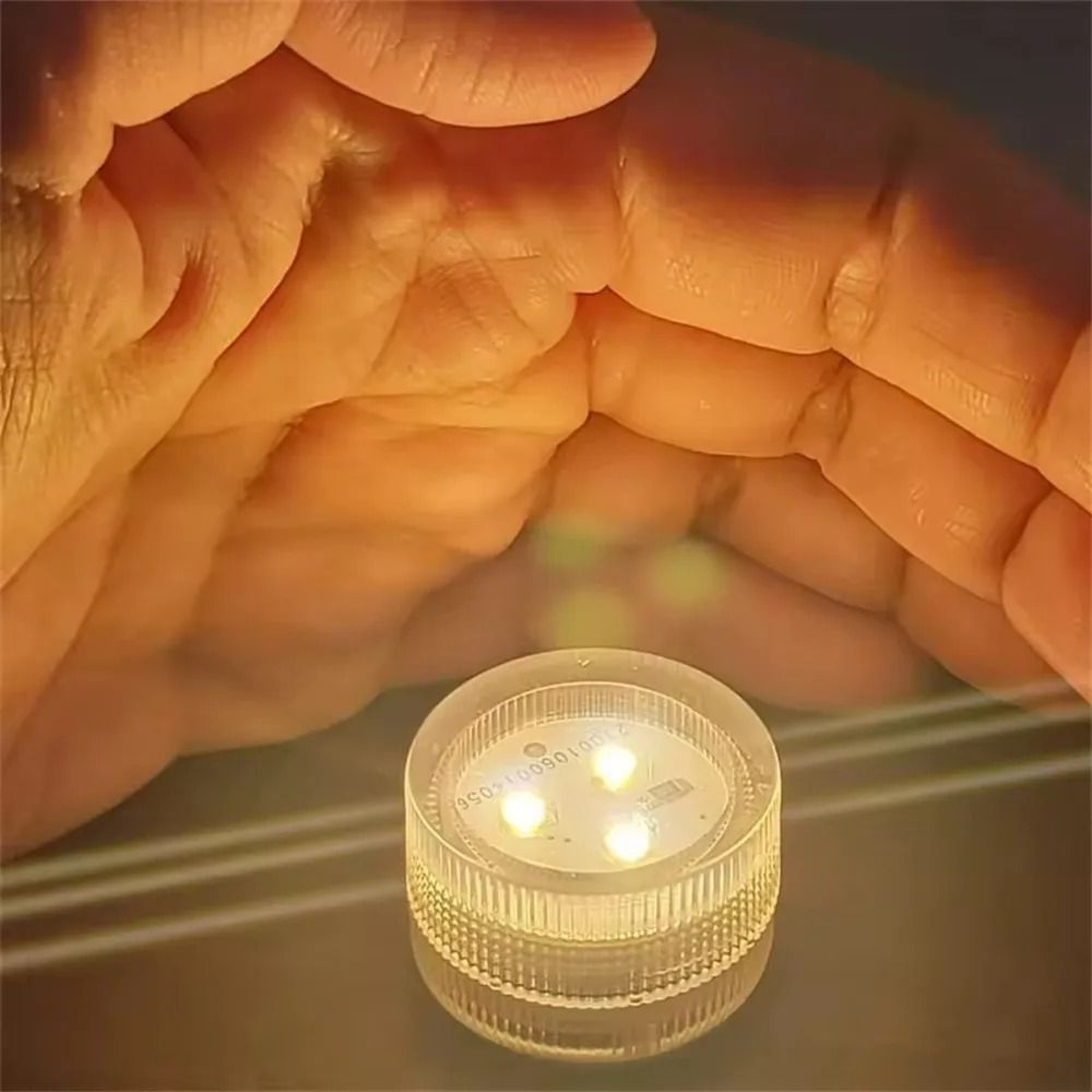 Mini Submersible BatteryPowered LED Flameless Tea Light Candles 2