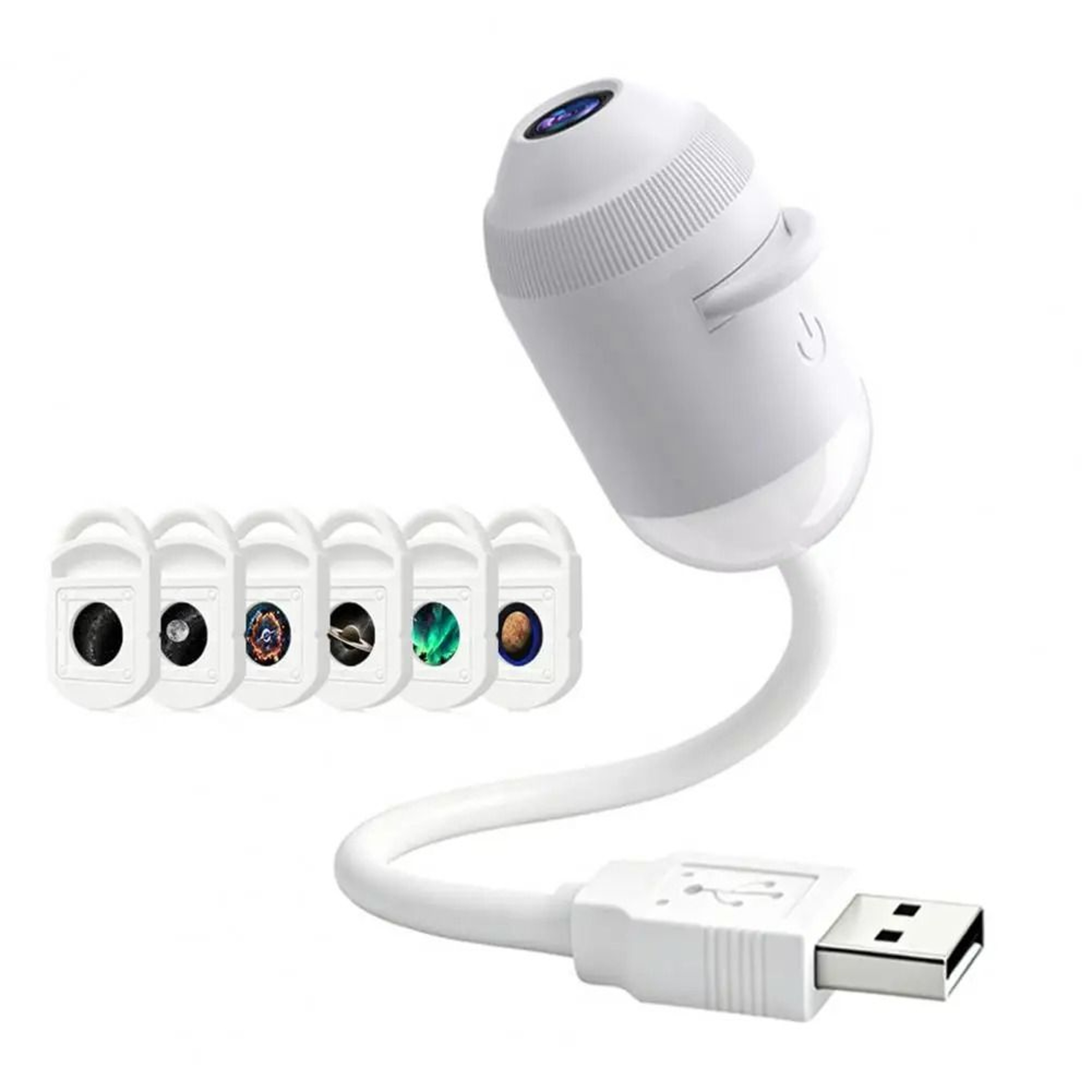 USB 2in1 Starry Sky Projector  Touch Control Night Light 10