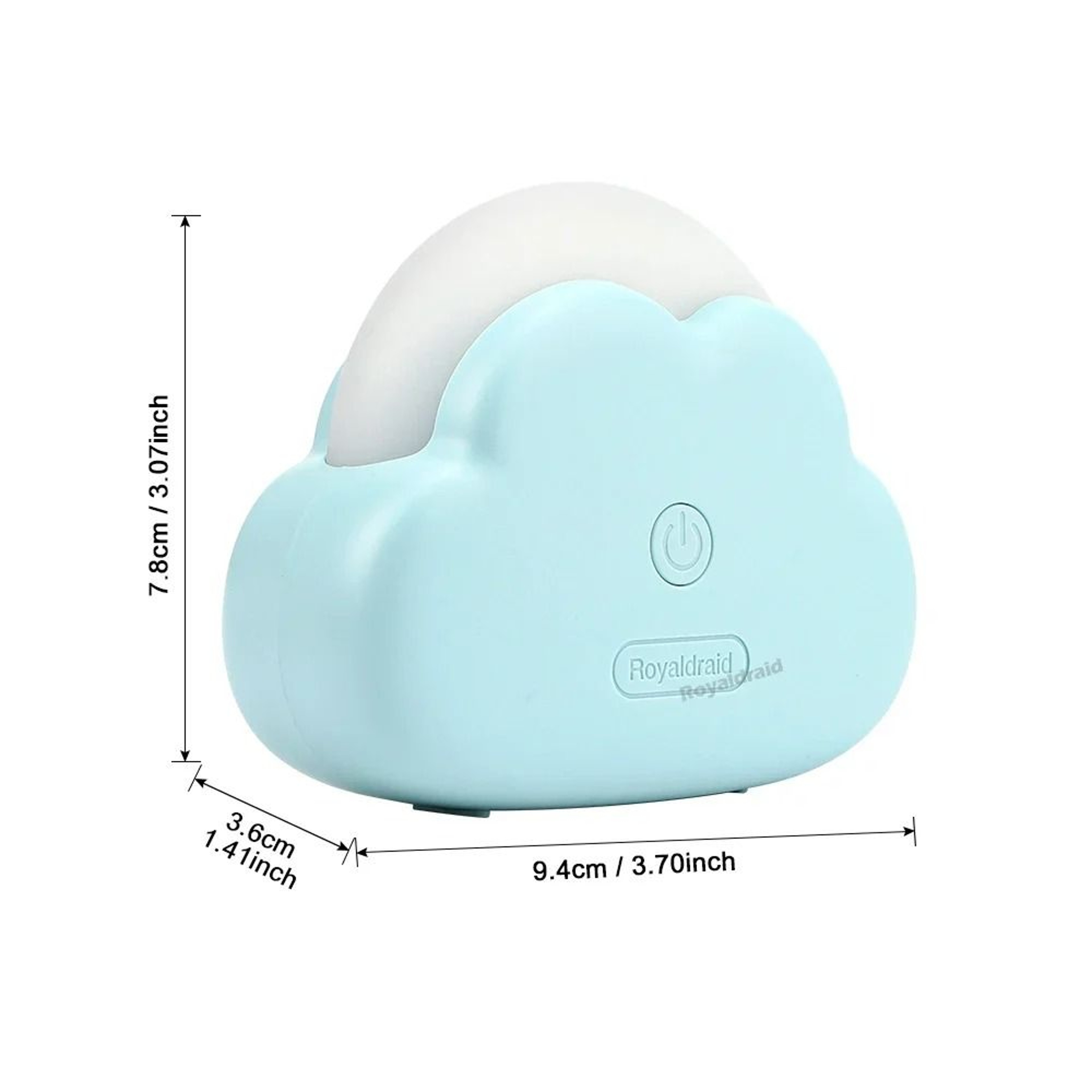Creative Cloud Mini USB Rechargeable LED Night Light 6