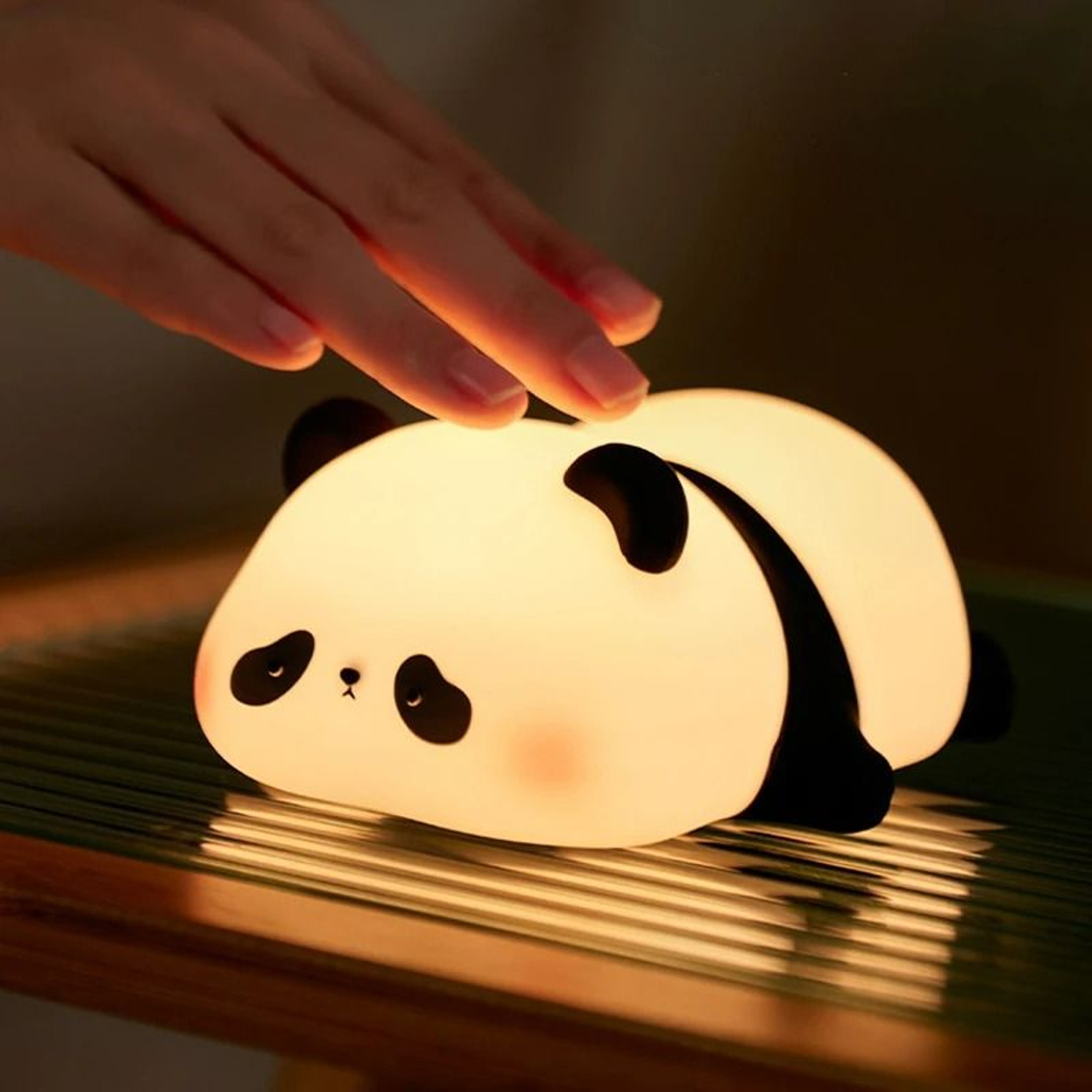 Panda Silicone Touch LED Night Light 8