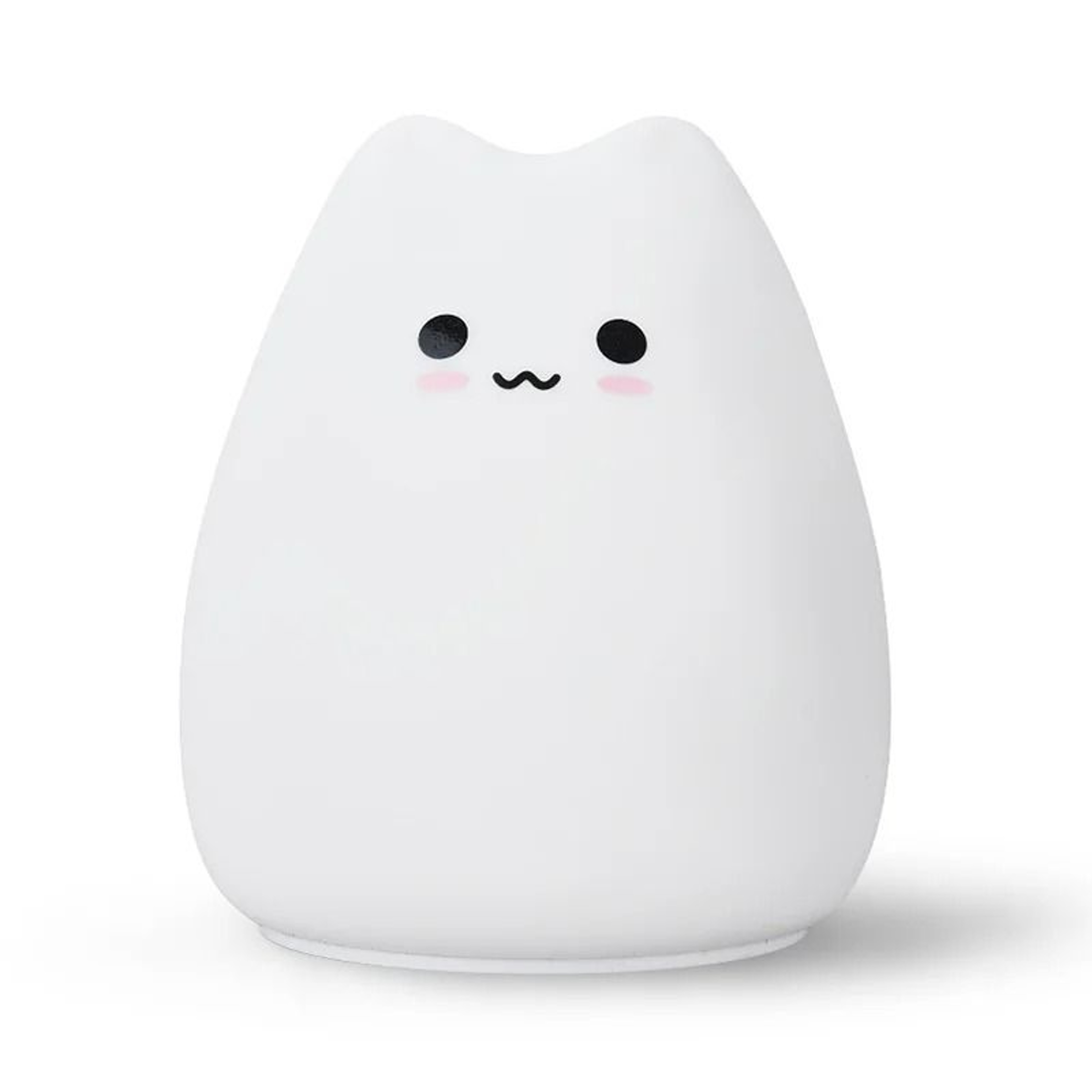 Kawaii Mini Cat Silicone LED Night Light 8