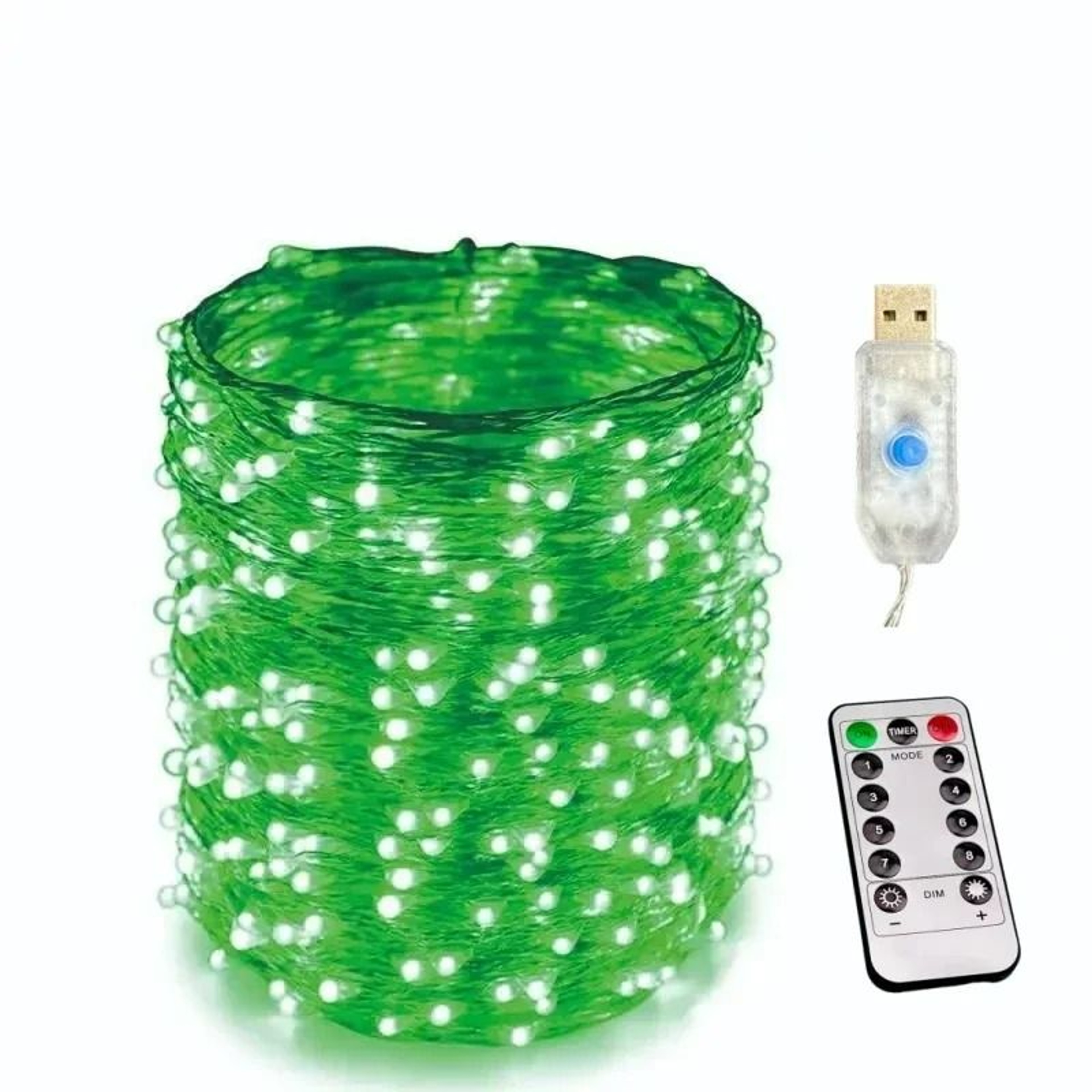 USB 8Mode RemoteControl LED String Lights 10