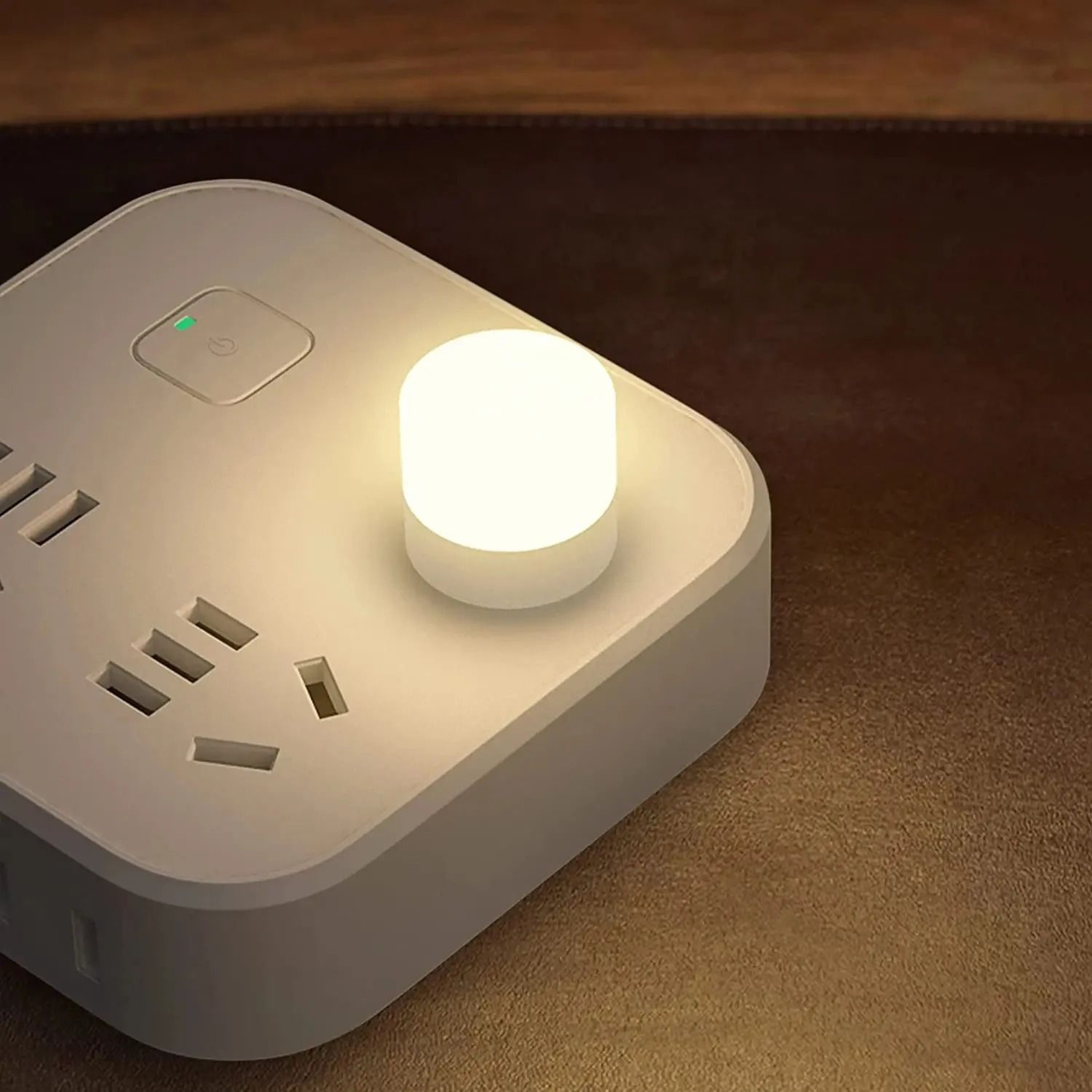 Mini Round USB LED Plug Light 3