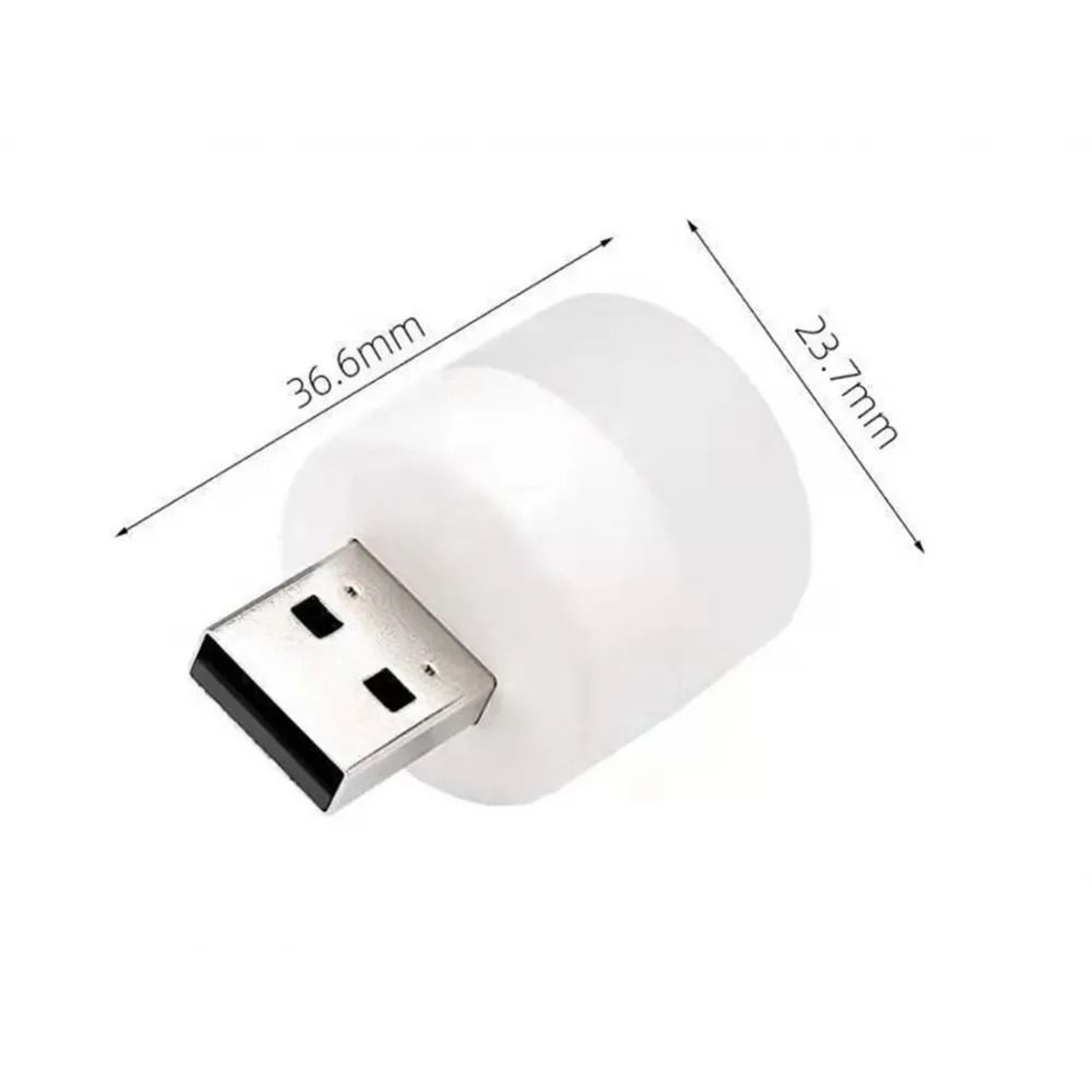Mini Round USB LED Plug Light 4