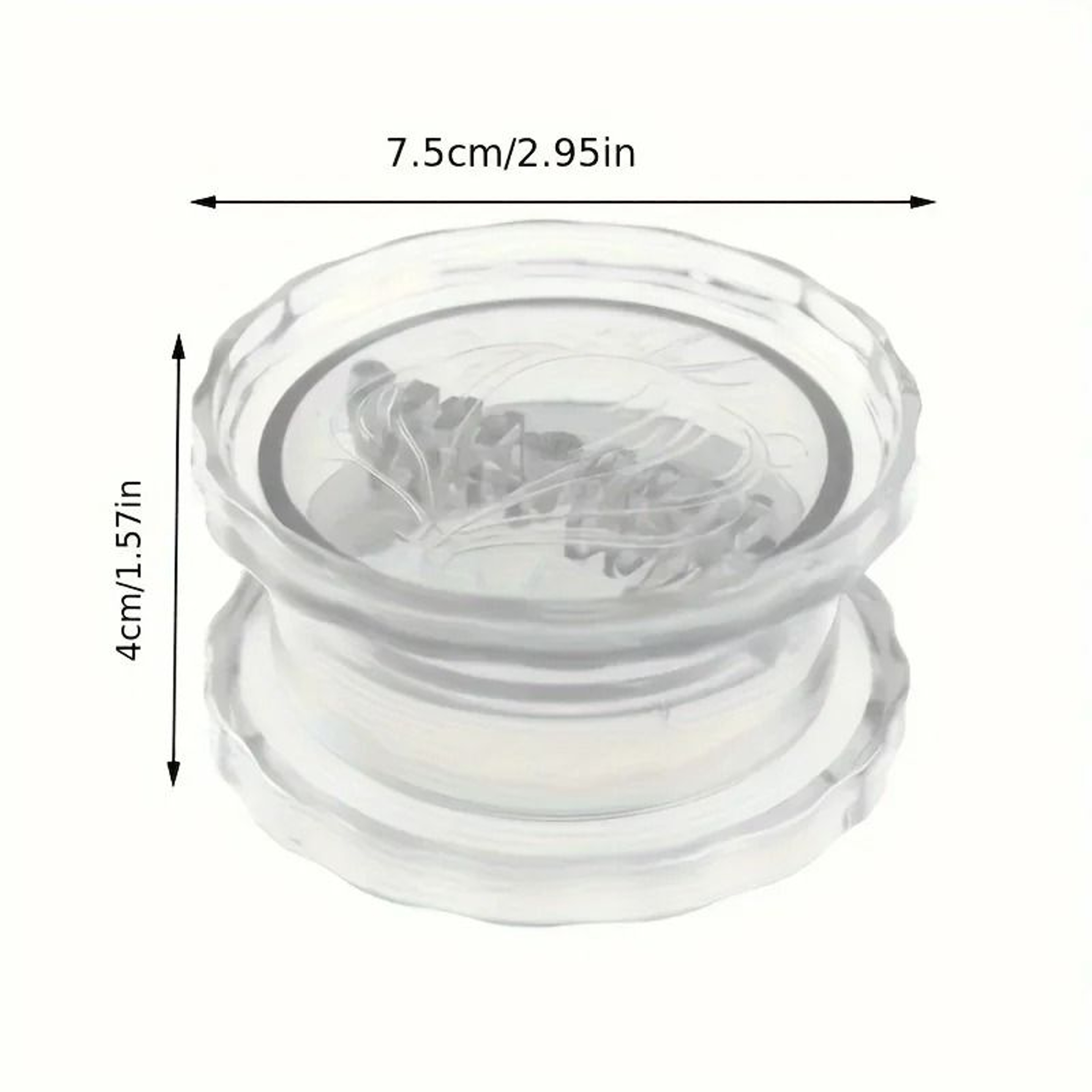 Transparent Plastic Garlic Crusher And Twist Grinder 6