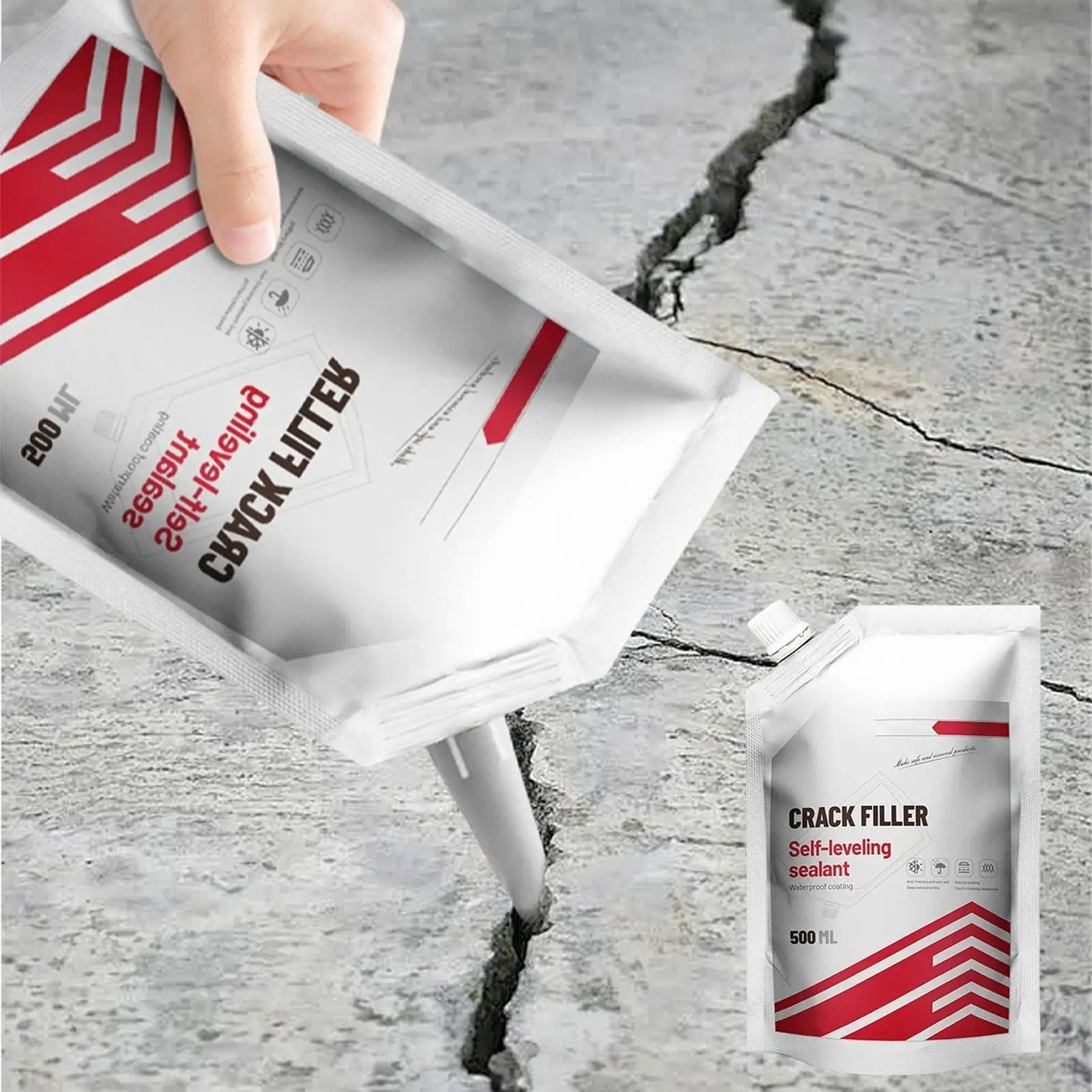 Concrete Crack Repair Waterproof Sealant Liquid 0